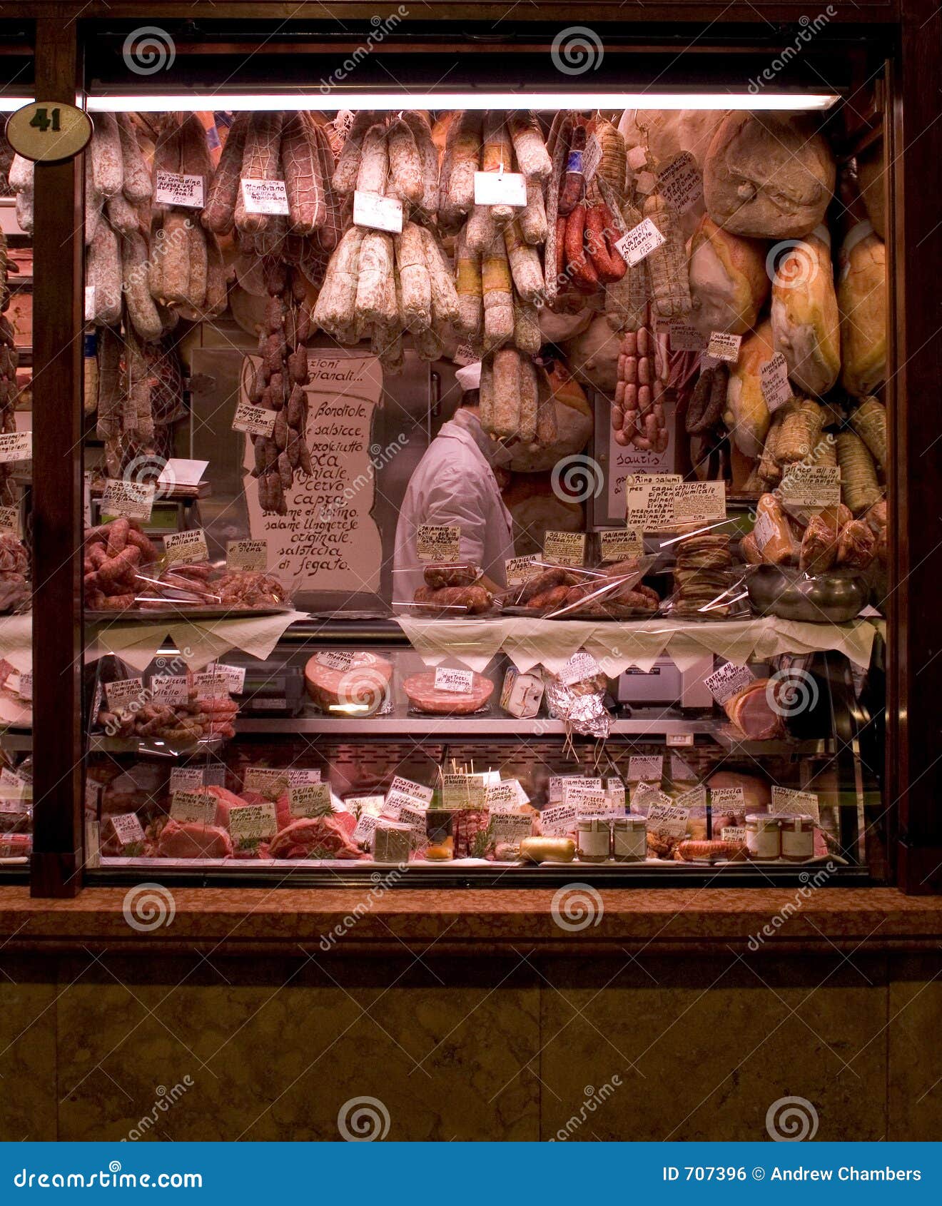 Meat Market stock photo. Image of wiener, stall, padova 707396