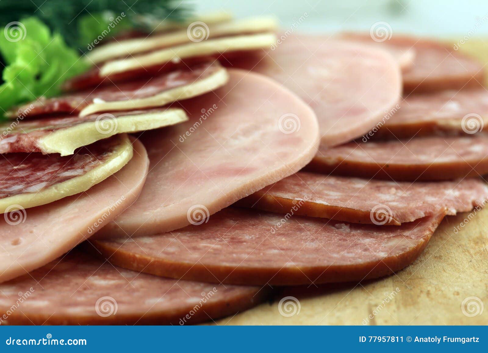 Meat Platter Stock Image Image Of Close Cold Delicious