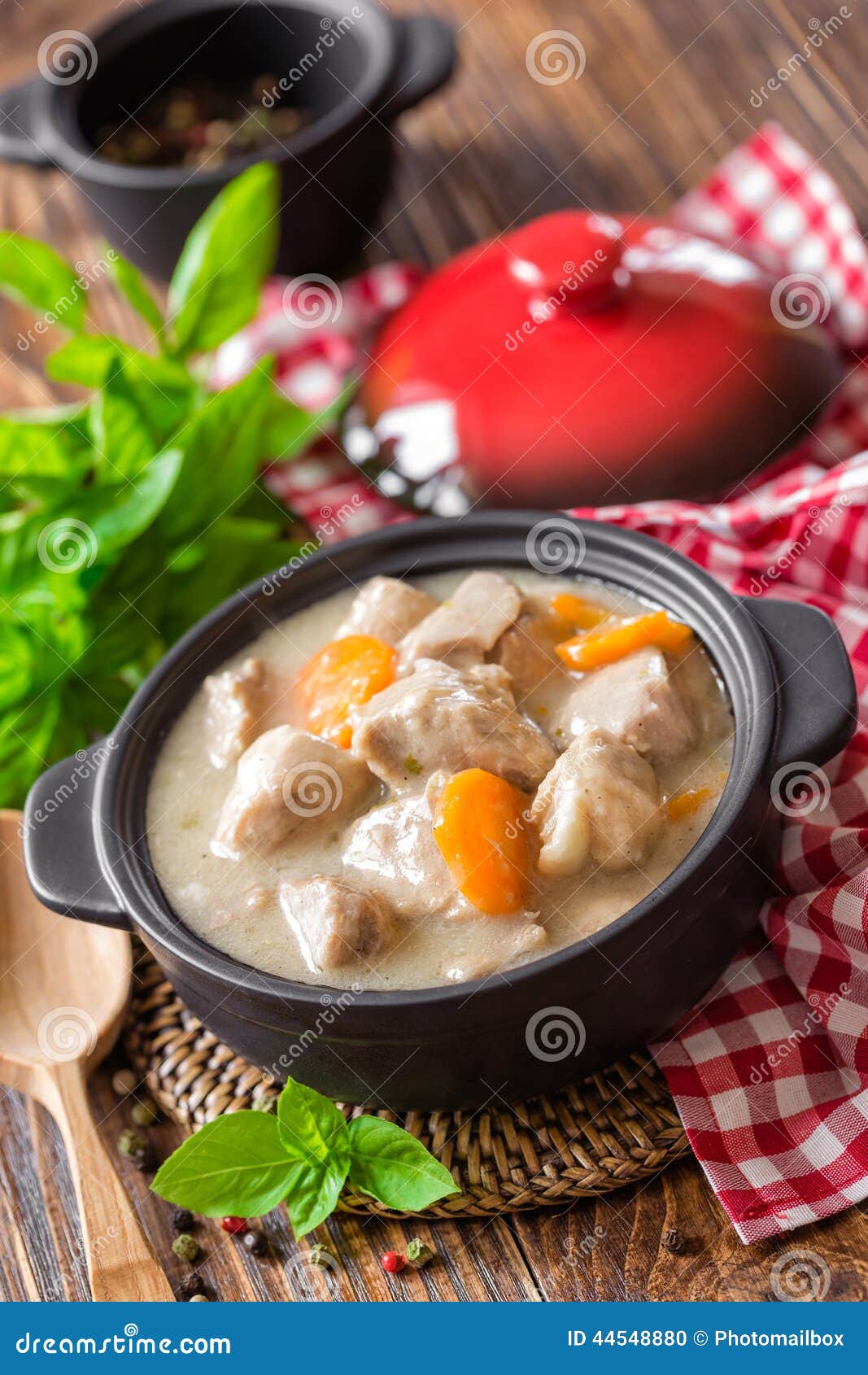 Meat in Sauce with Vegetables Stock Photo Image of closeup, gourmet