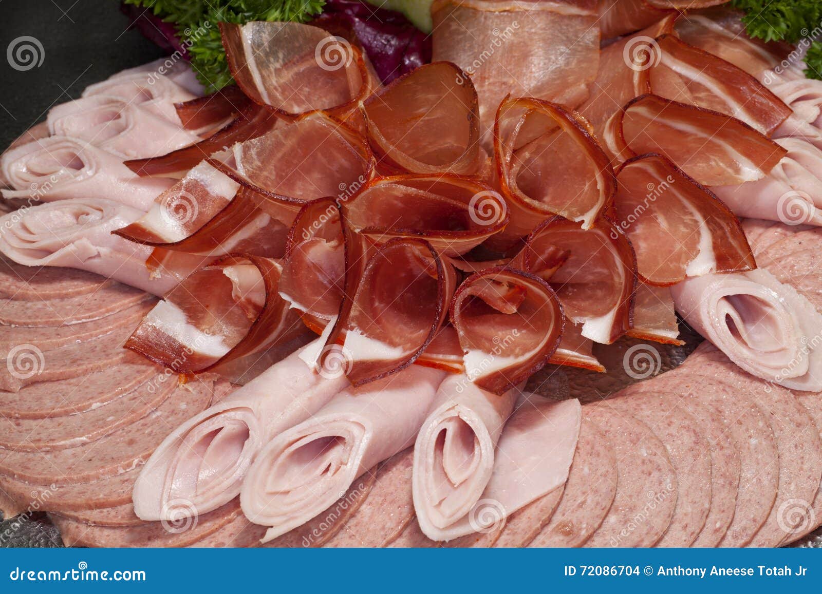 Meat Serving Platter stock photo. Image of buffet, snack 72086704