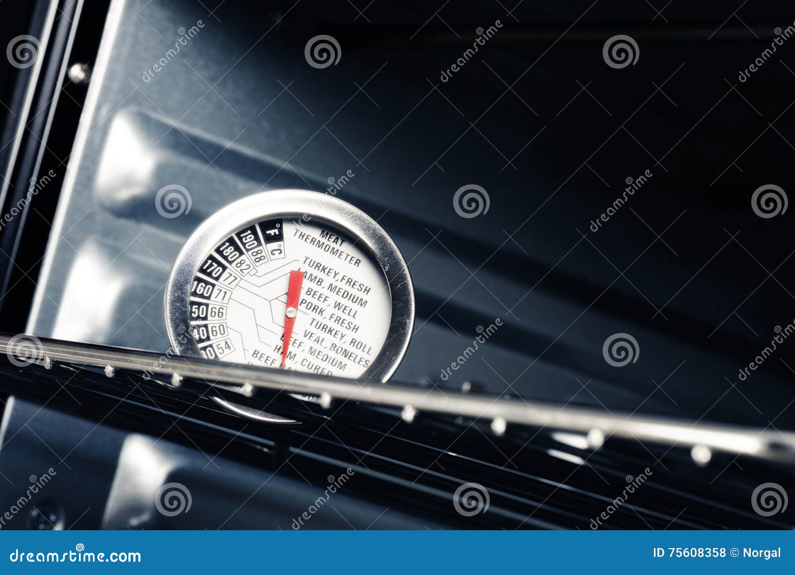 Oven Temperature Meter Stock Photo 1121462630