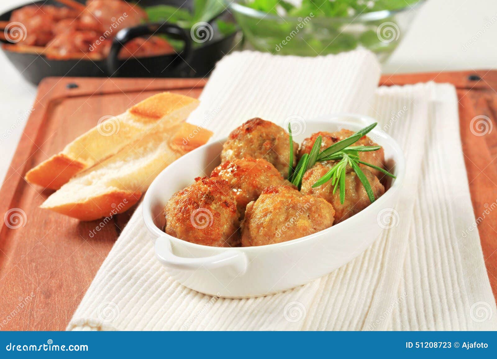 Meatballs and kebabs stock image. Image of board, dish 51208723