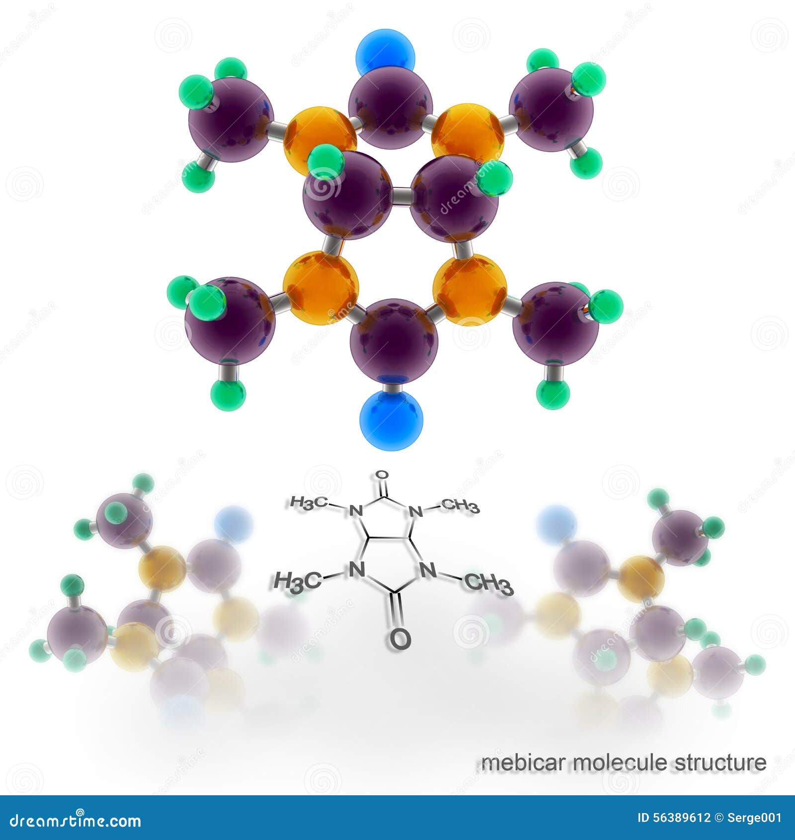 mebicar molecule structure