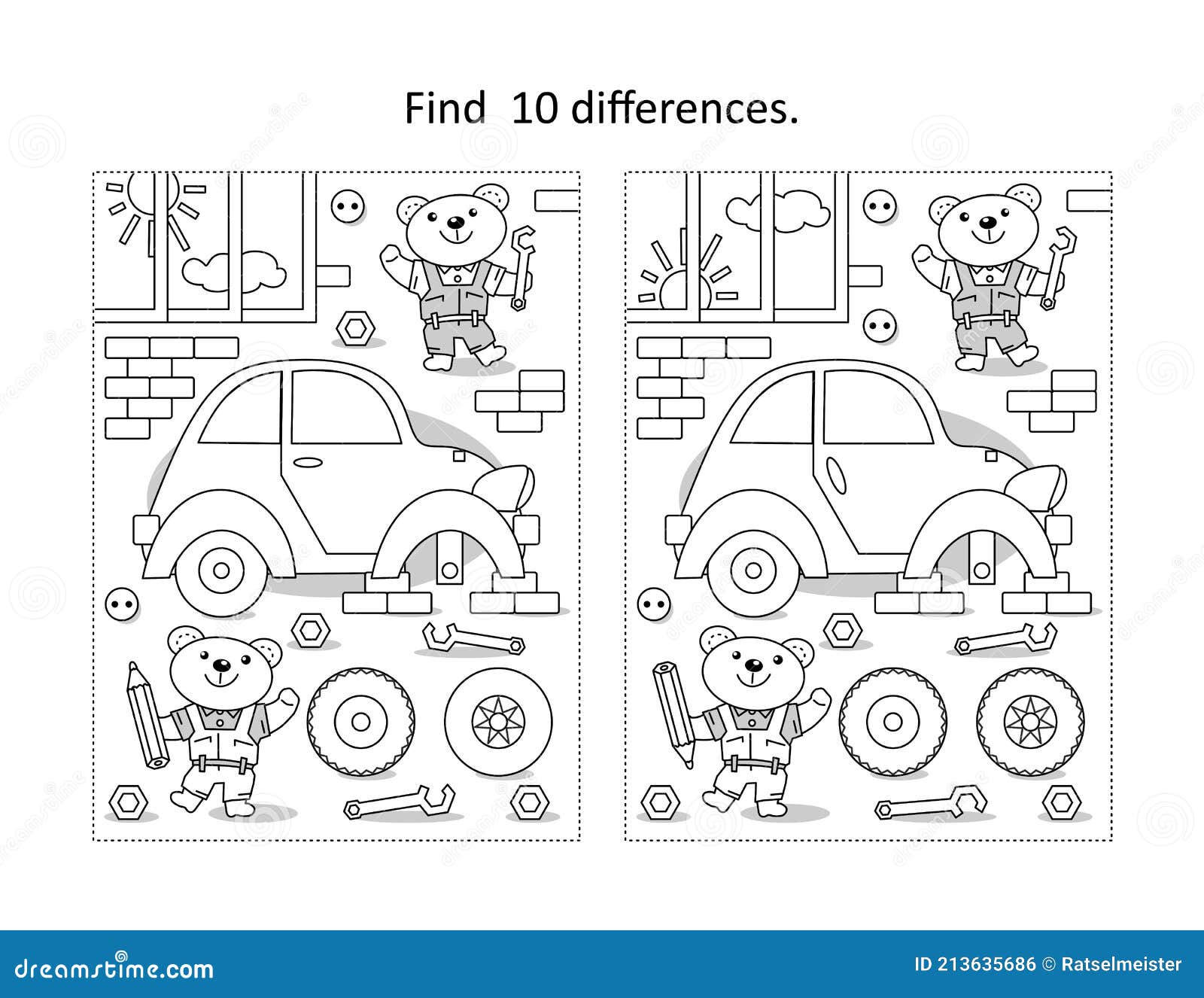 Carro de corrida no mecânico para colorir - Imprimir Desenhos