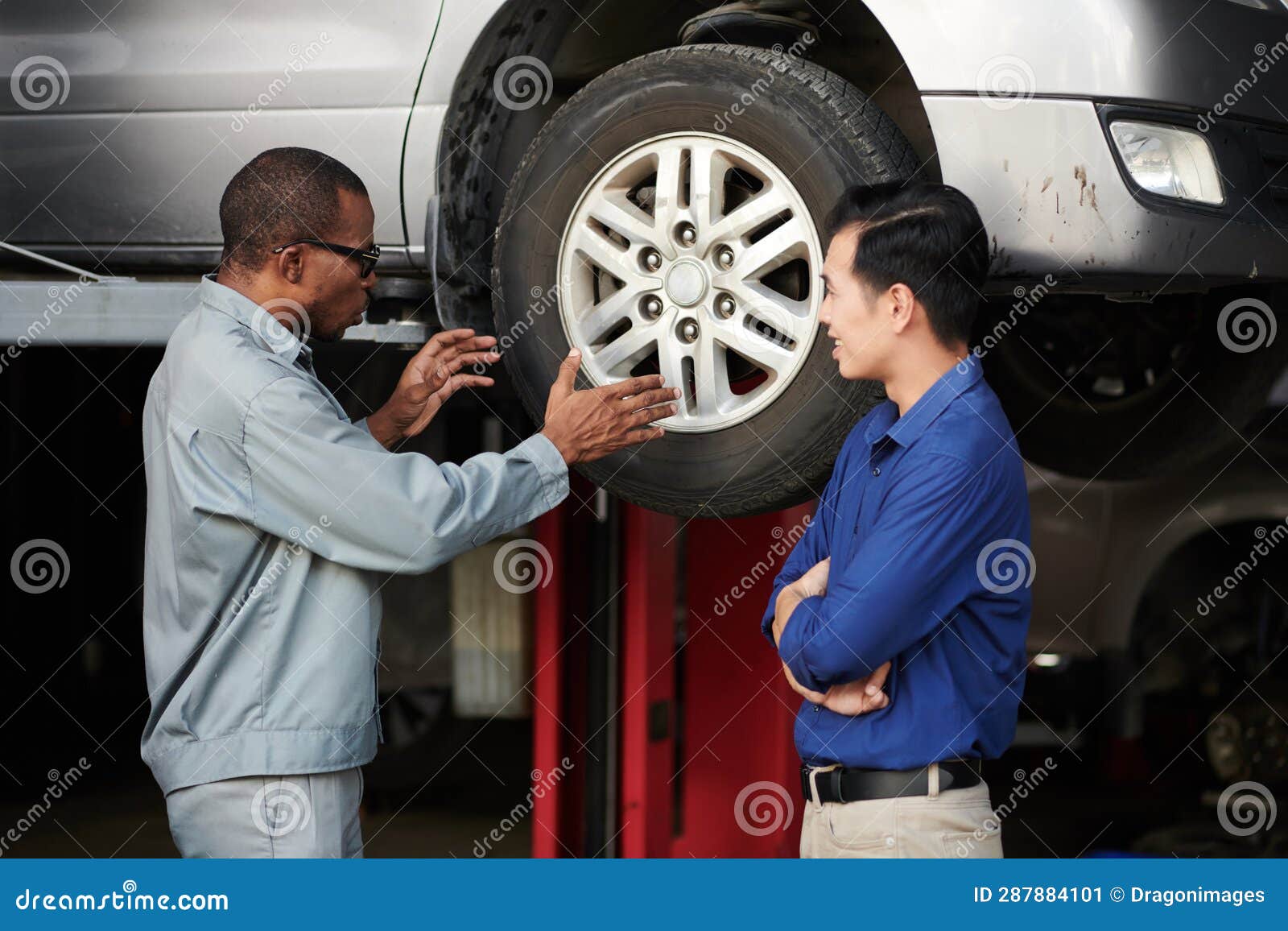 Tyres Need to be Balanced stock image. Image of expertise 287884101