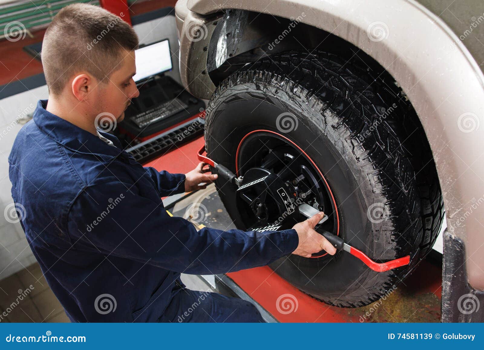 mechanic tuning aligner for wheel alignment