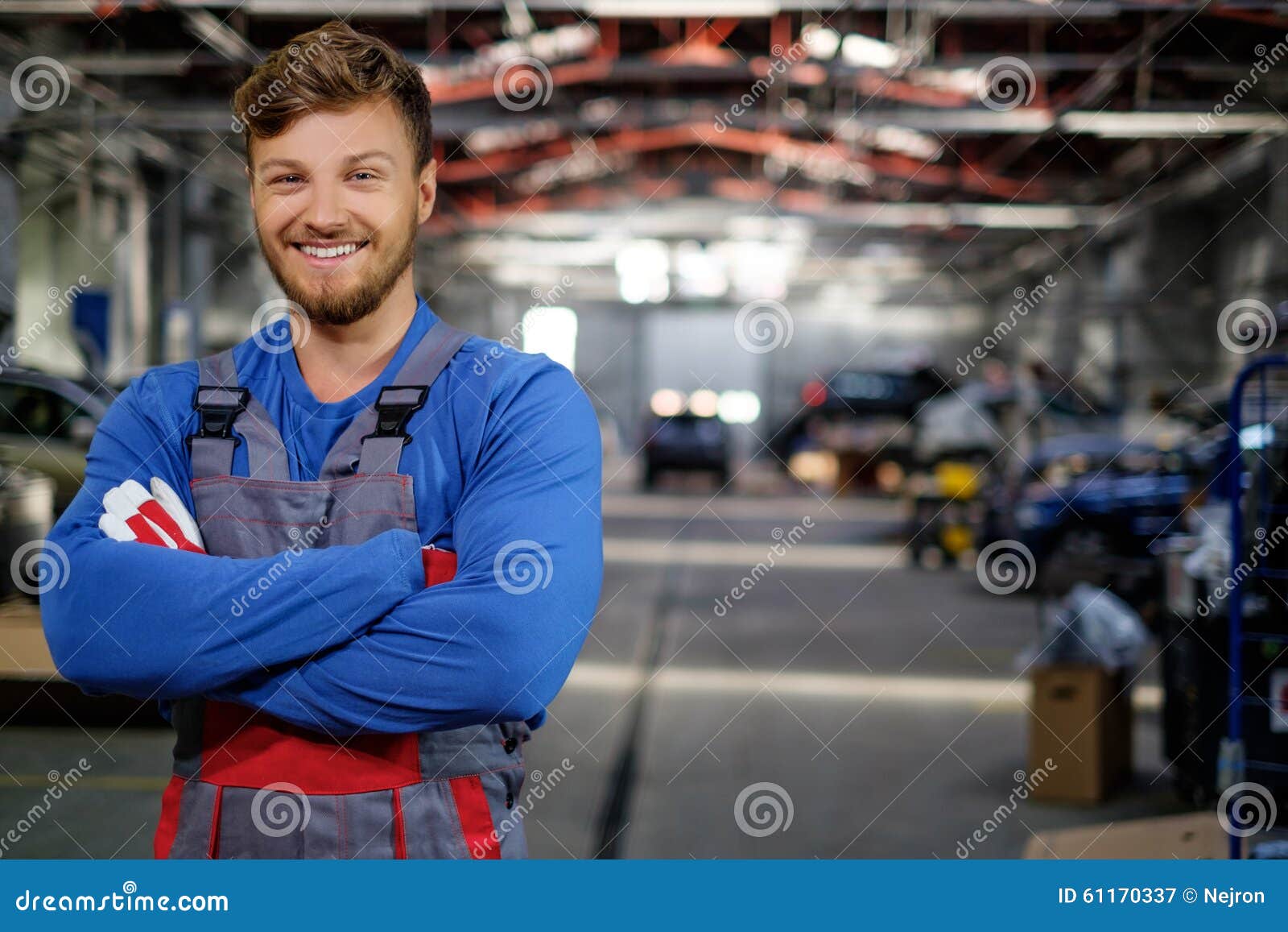 mechanic in a workshop