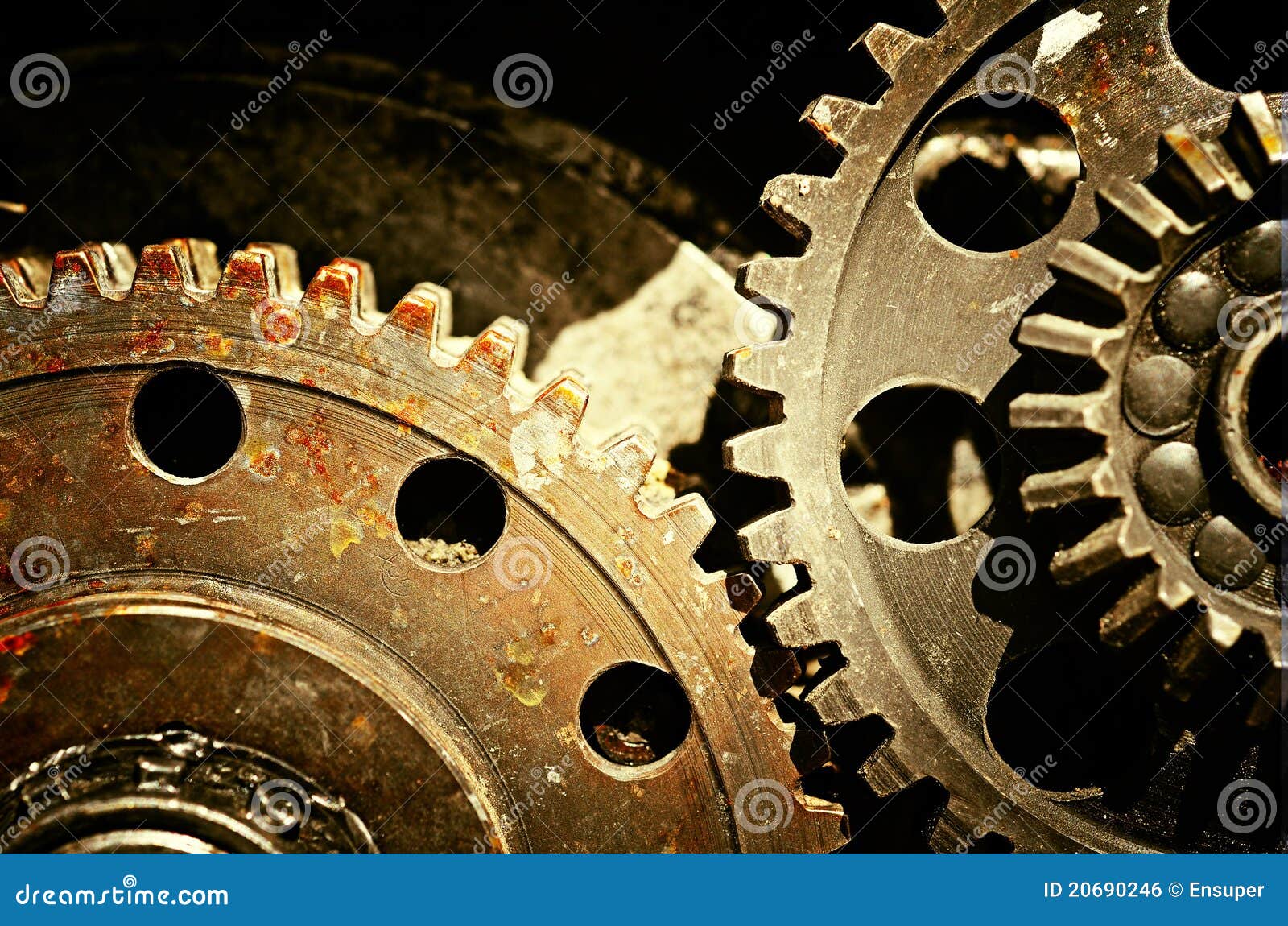 Mechanical Gears Royalty Free Stock Image - Image: 20690246