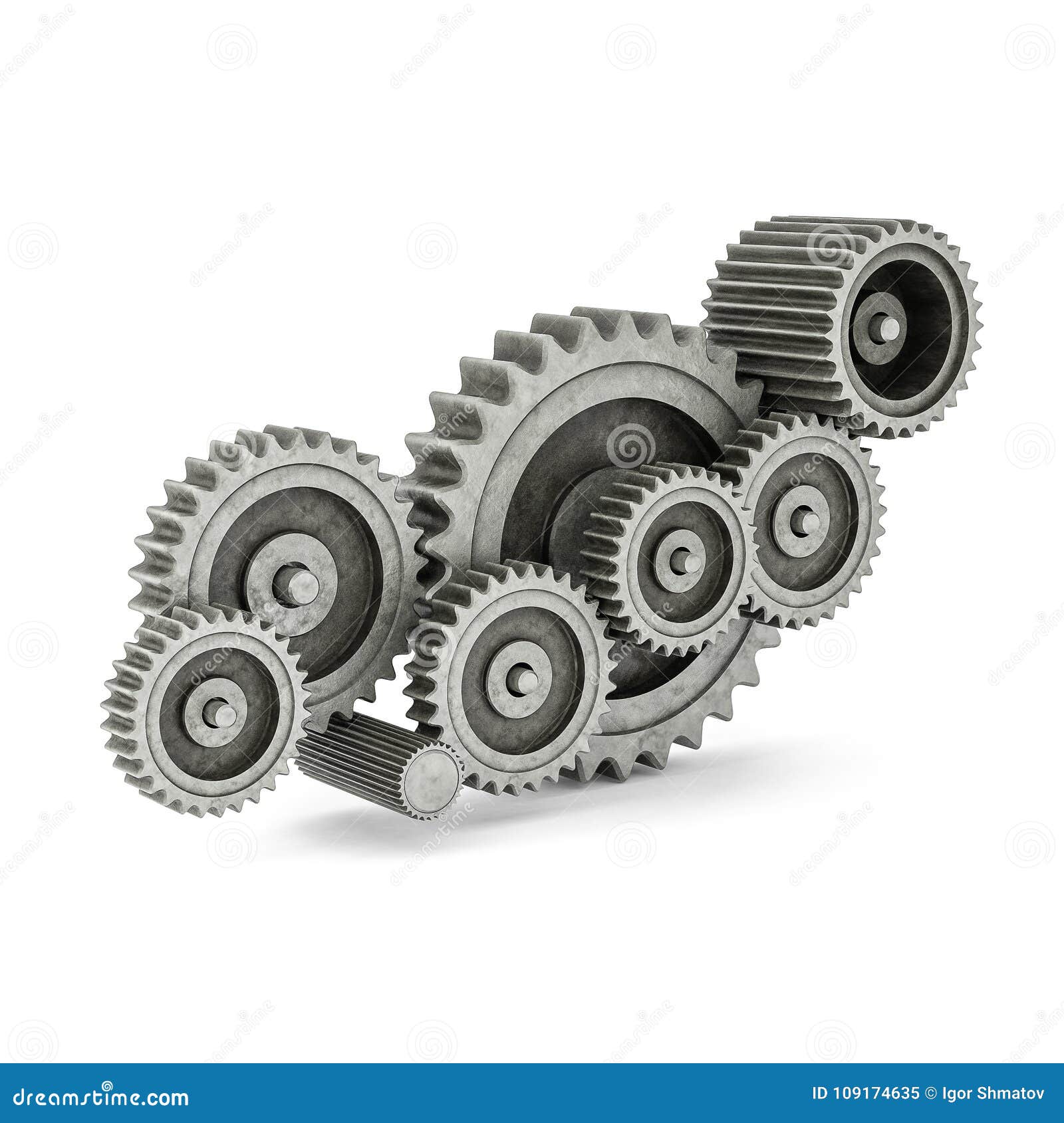 Gears 3D Model