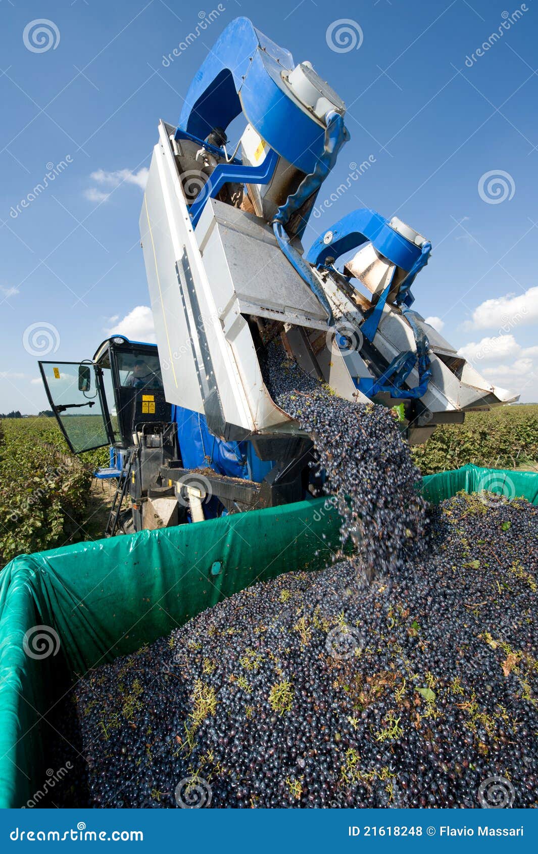 Mechanical harvest stock photo. Image of machinery, mechanical 21618248