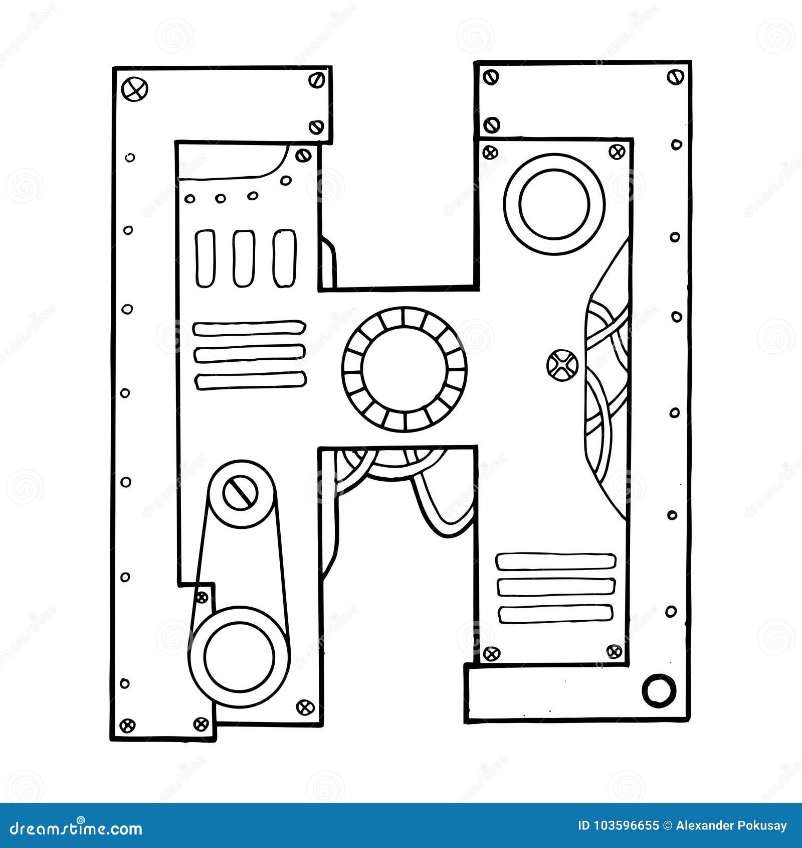 Old mechanic sewing machine sketch engraving vector illustration. Scratch  board style imitation. Black and white hand drawn image. Stock Vector