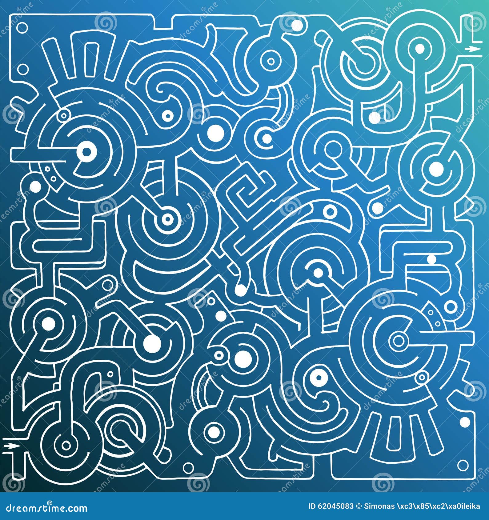 Mechanical Maze Stock Photography 48032012