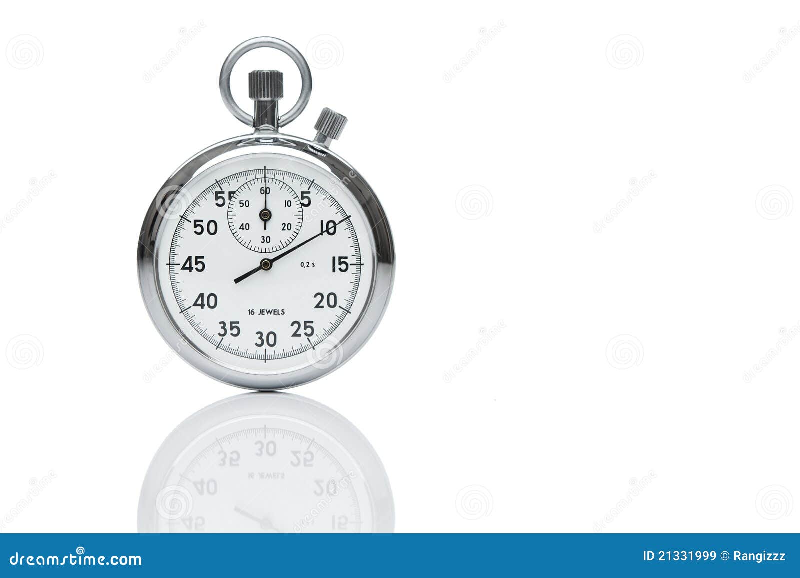 Mechanical Stopwatch with Copy Space Stock Image Image of concept