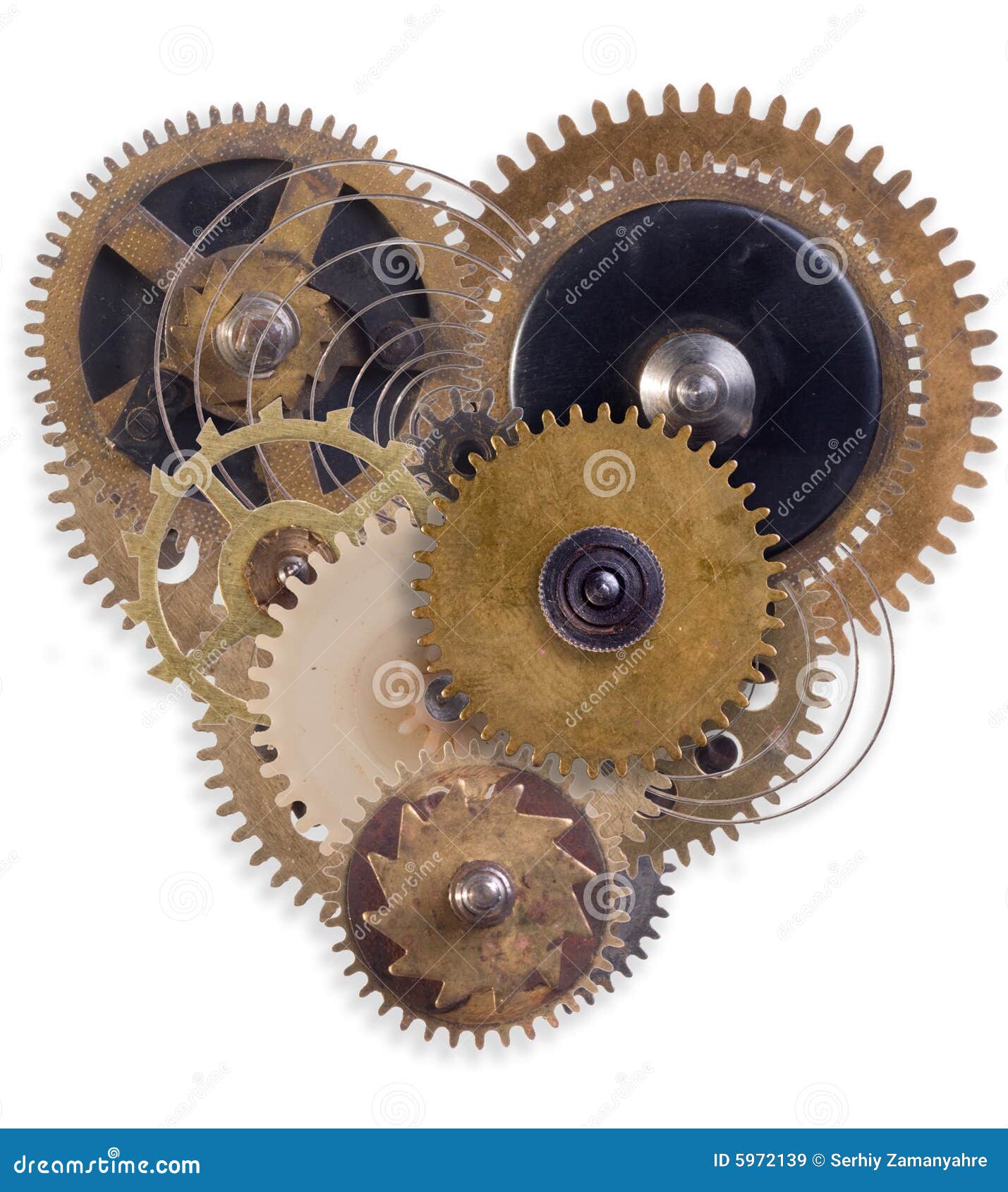 mechanisch w uit Mechanisch hart Afbeelding afbeelding. bestaande stock