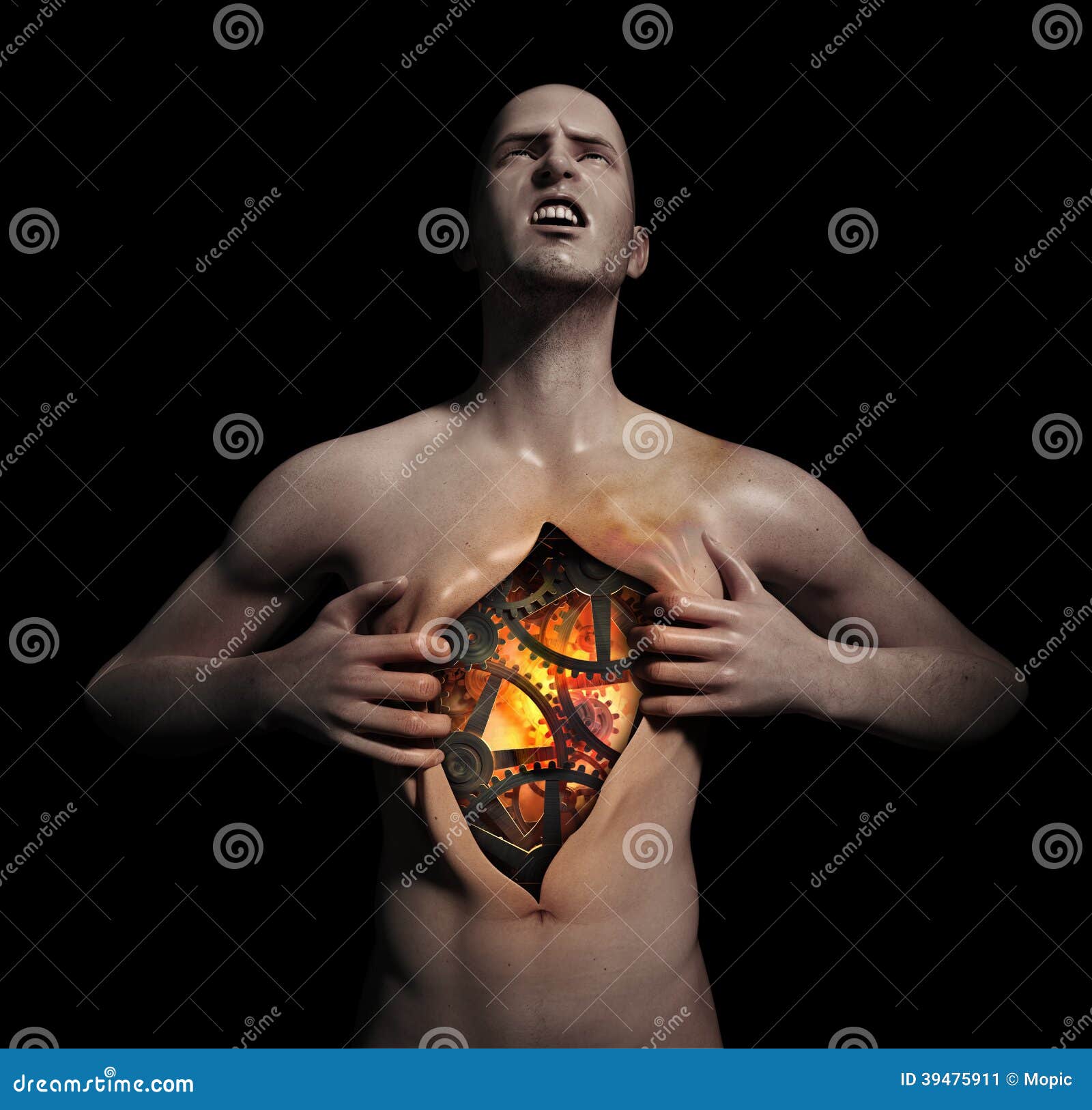 163 Man Ripping Open His Chest Stock Photos - Free & Royalty-Free Stock  Photos from Dreamstime