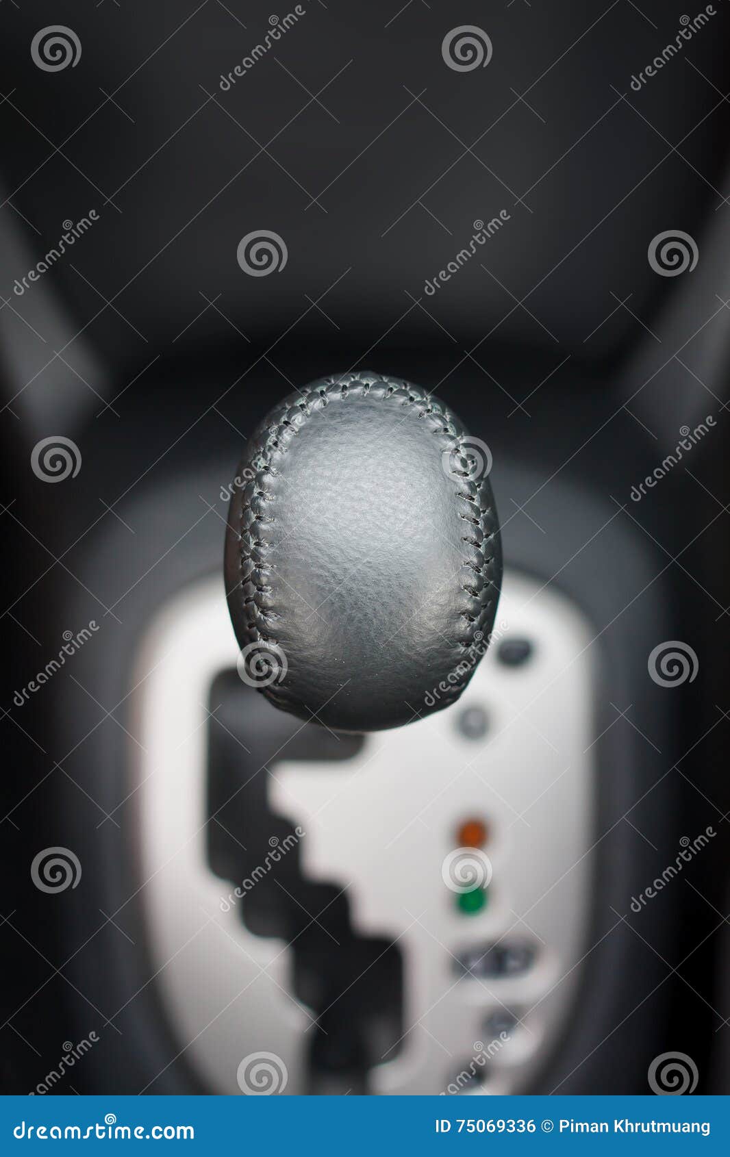 The Mechanism Switching Modes of Automatic Transmission Stock Photo