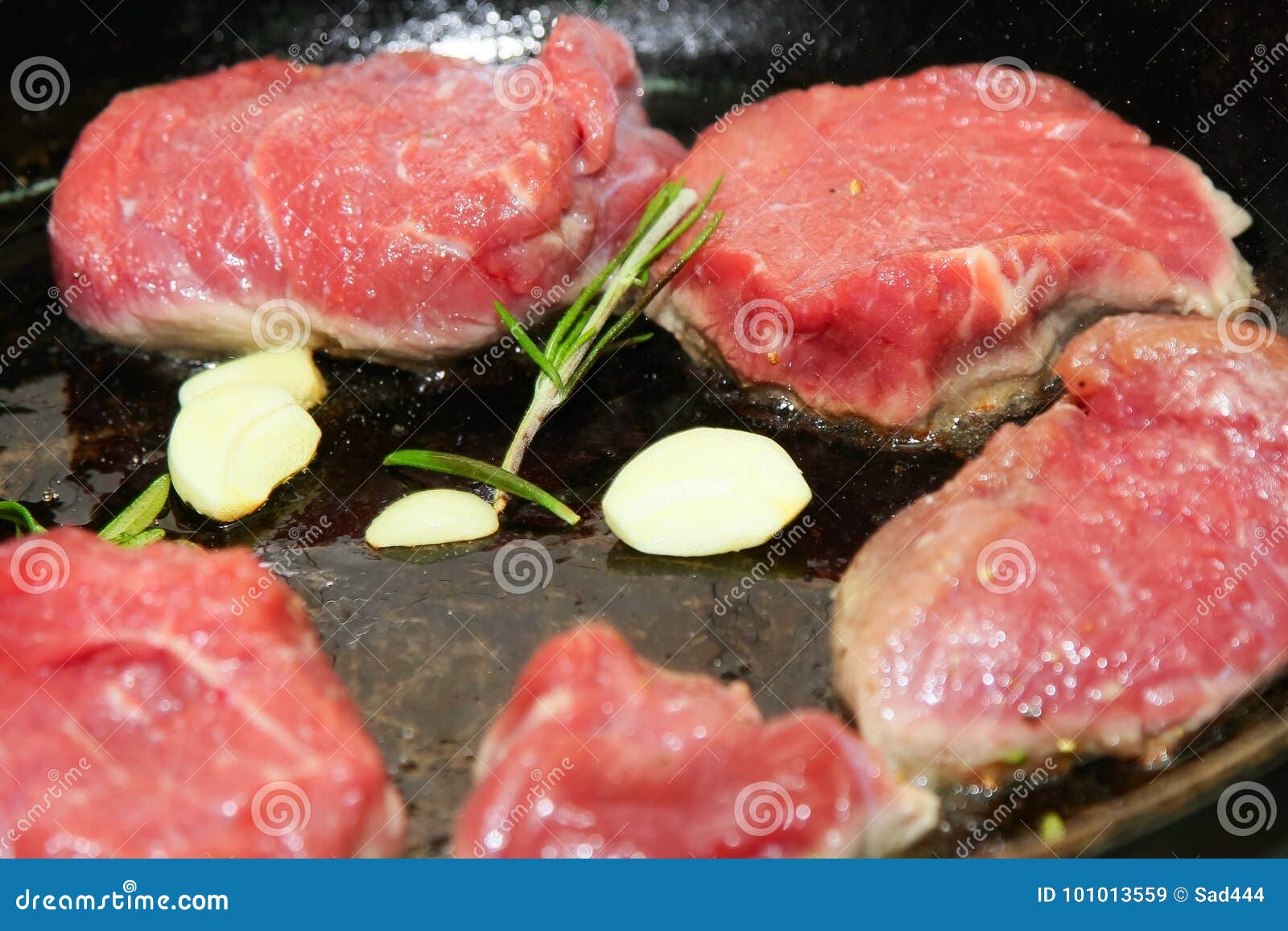 Medallion stock image. Image of cutting, piece, garlic 101013559