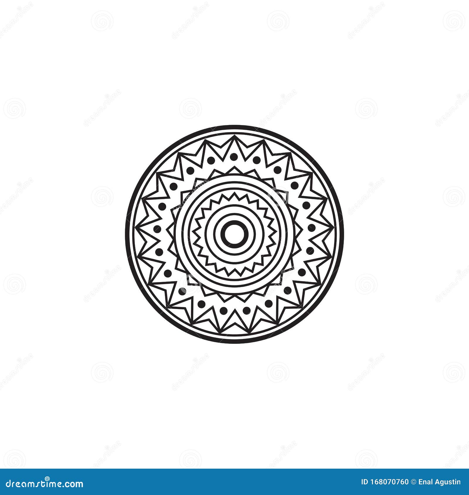 Download Medallion Icon Logo Design Vector Template Stock Vector ...