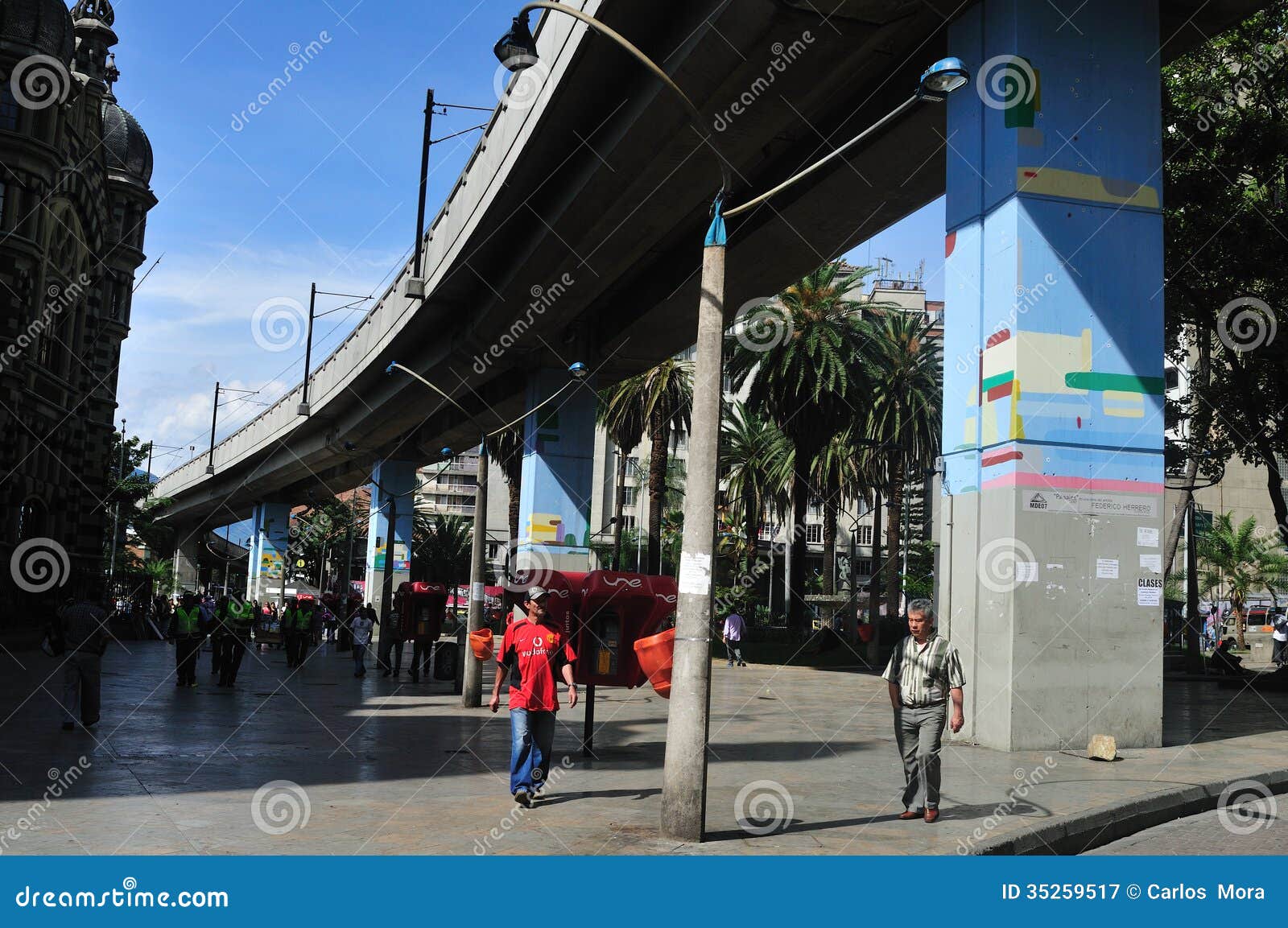 Medellin - Colombia editorial photography. Image of column - 35259517