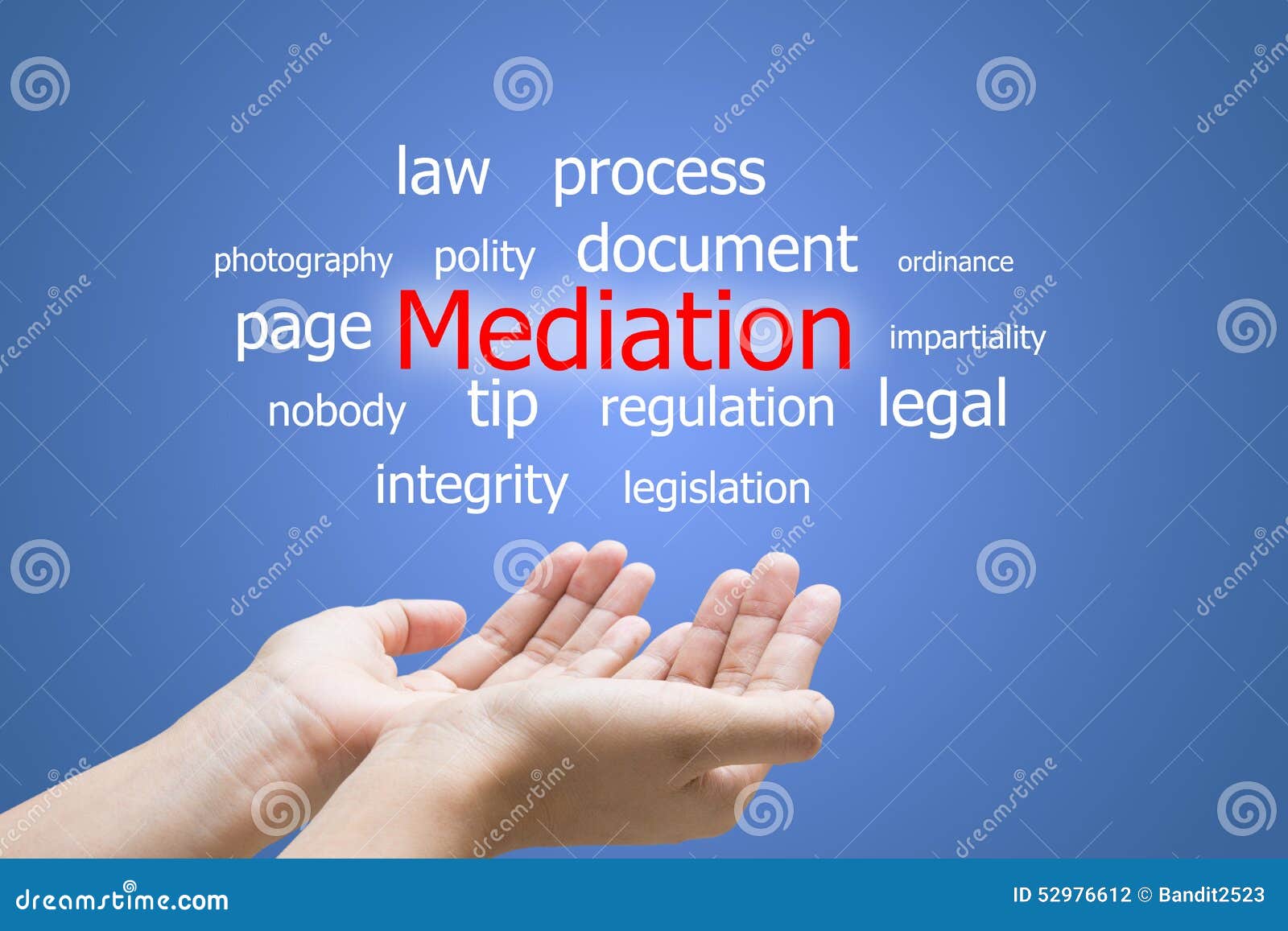 mediation word cloud