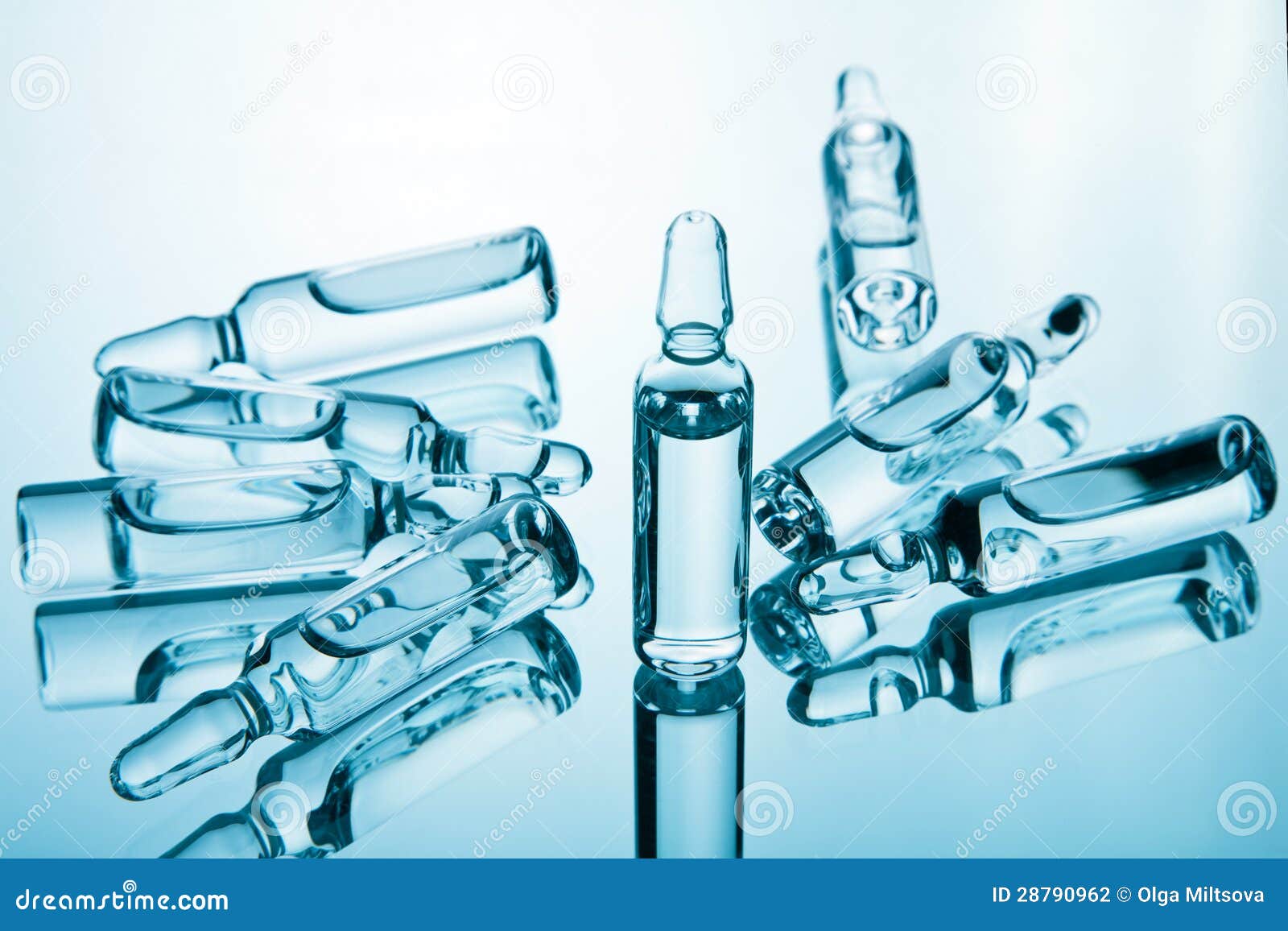 Medical ampoules stock photo. Image of disease, cure 28790962
