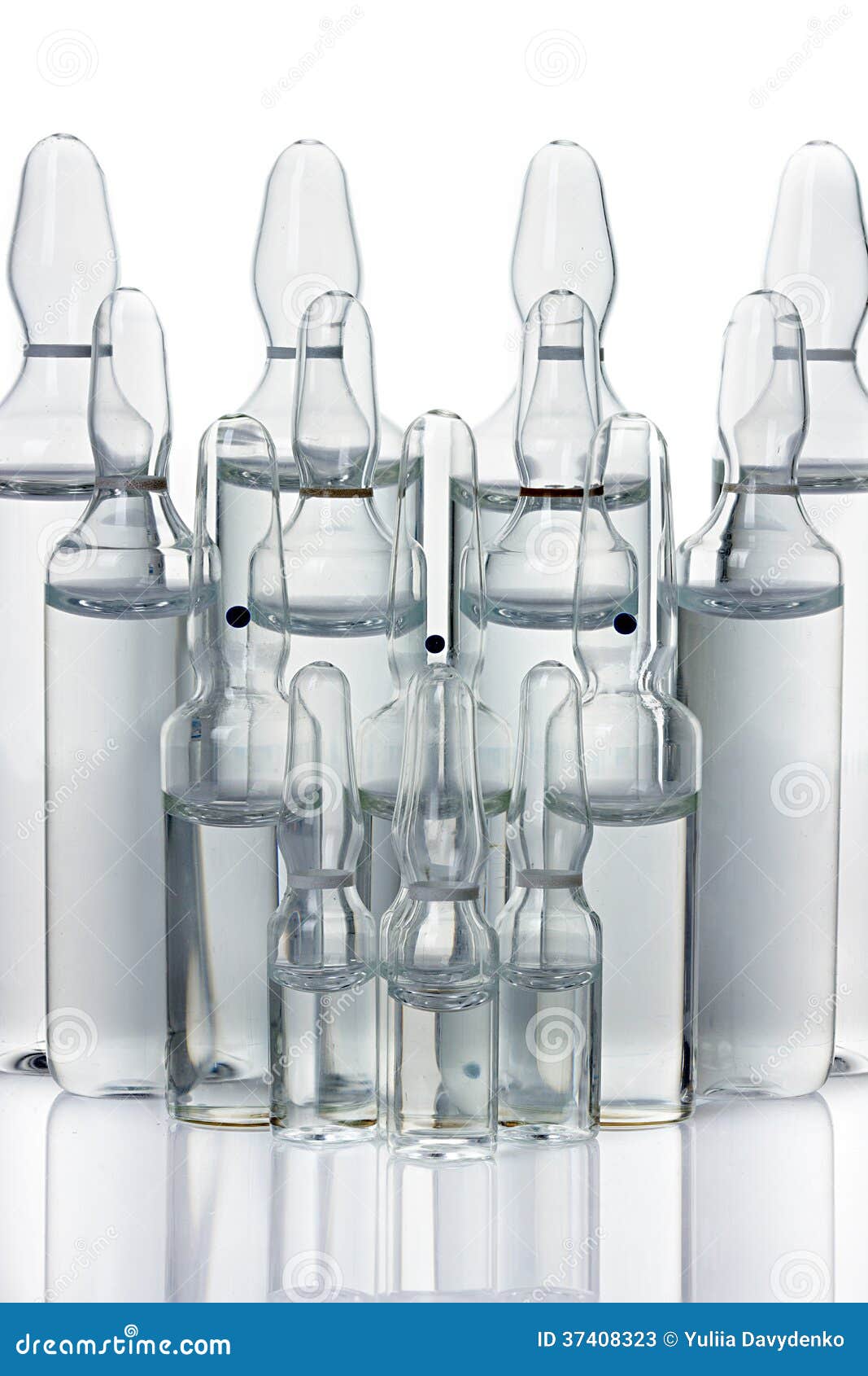 Medical ampoules stock image. Image of ampule, isolated 37408323