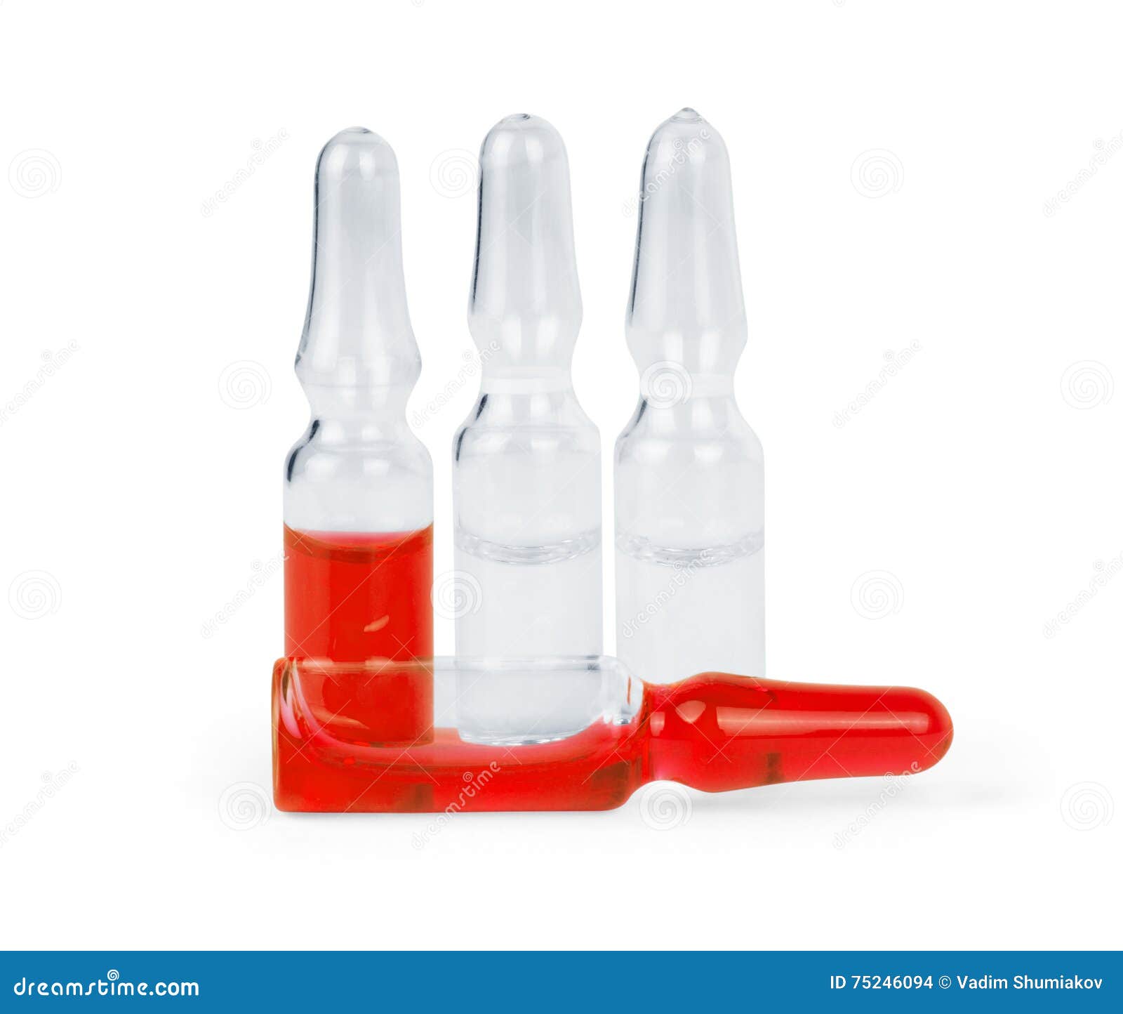 Medical Ampoules Isolated on White Stock Photo Image of laboratory