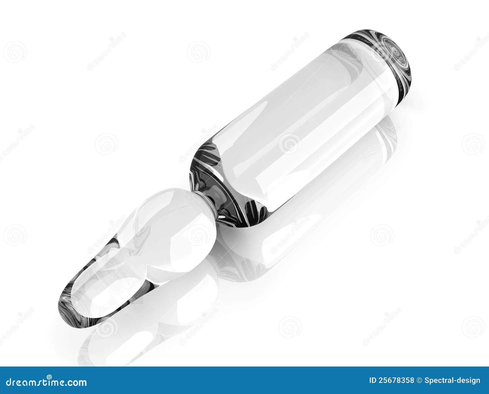 Medical Ampule stock illustration. Illustration of render 25678358