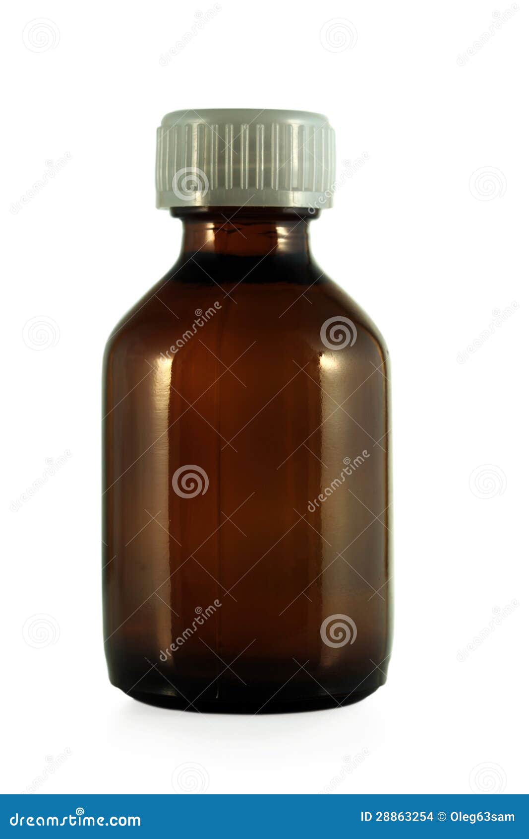 Medical bottle stock photo. Image of closed, translucent 28863254