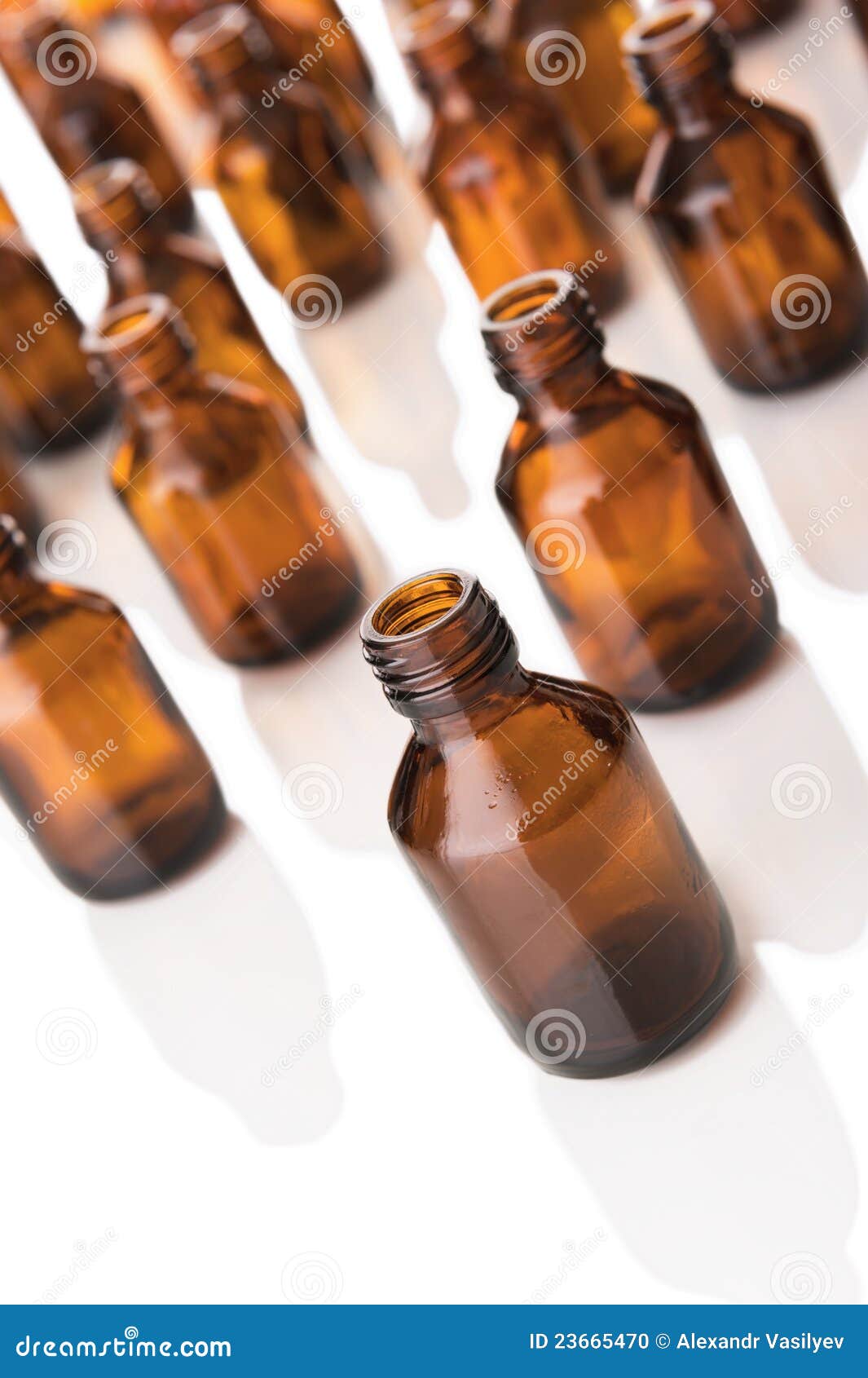 Medical bottles stock photo. Image of fluid, translucent 23665470