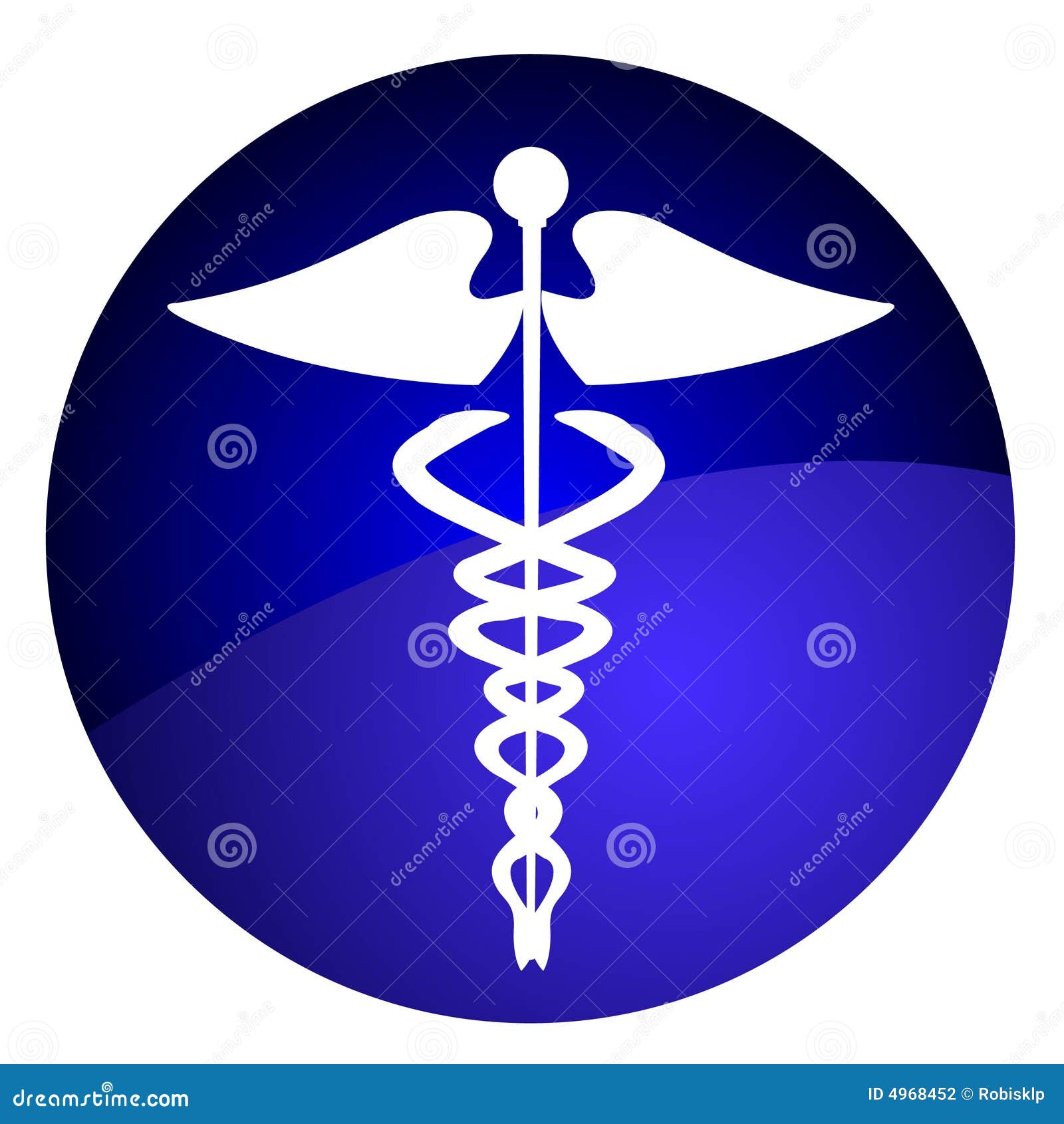 Medical caduceus sign stock vector. Illustration of pharmacy - 4968452