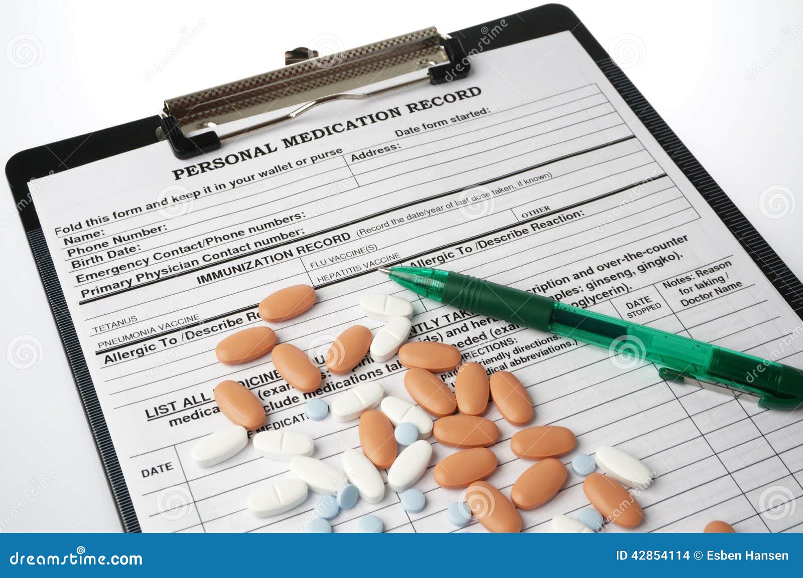 Medical Record Chart Supplies