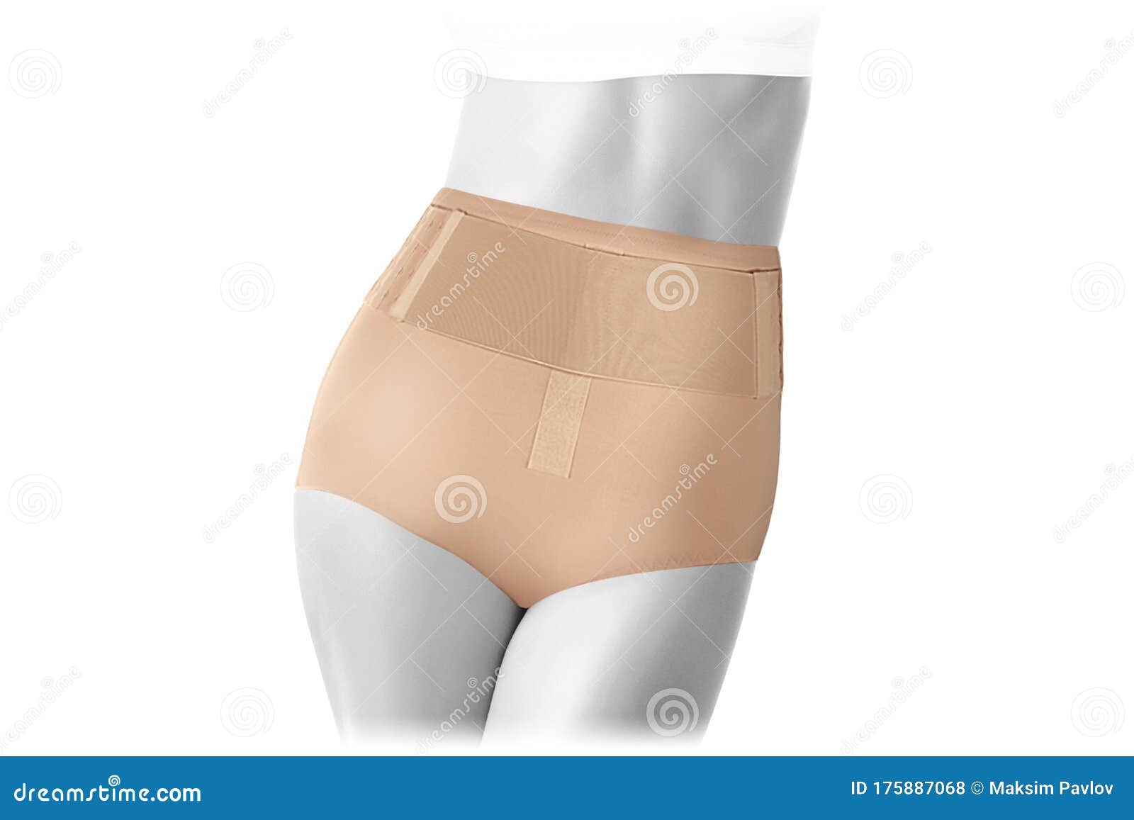 Medical Compression Underwear. Orthopedic Bandage Underpants for Lowering  of the Pelvic Organs Stock Photo - Image of period, pain: 175887068
