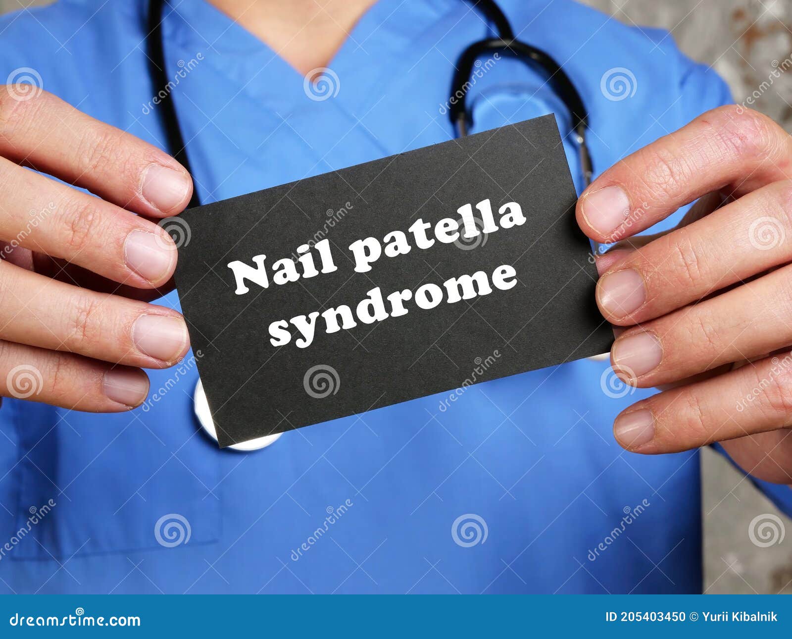 Medical Concept Meaning Nail Patella Syndrome with Inscription on the Sheet  Stock Photo - Image of medical, care: 205403450