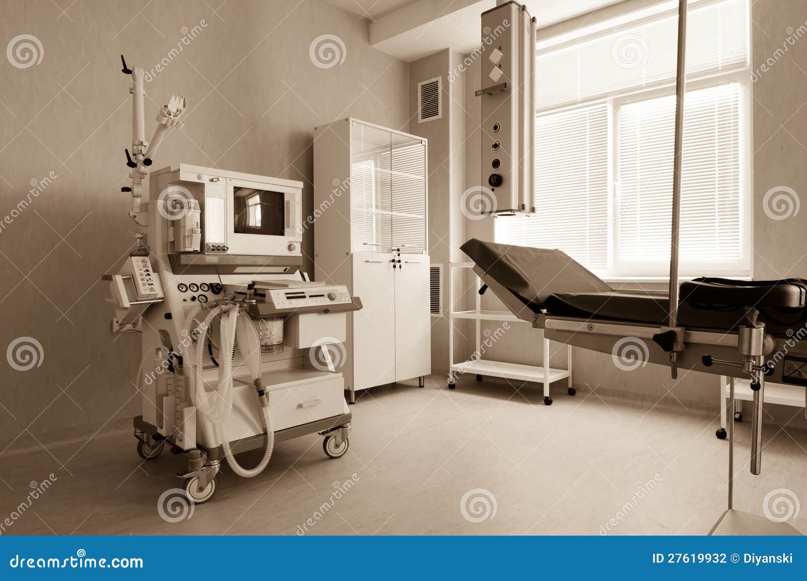 Medicaldiagnostic Equipment Room Stock Photo Image of birth