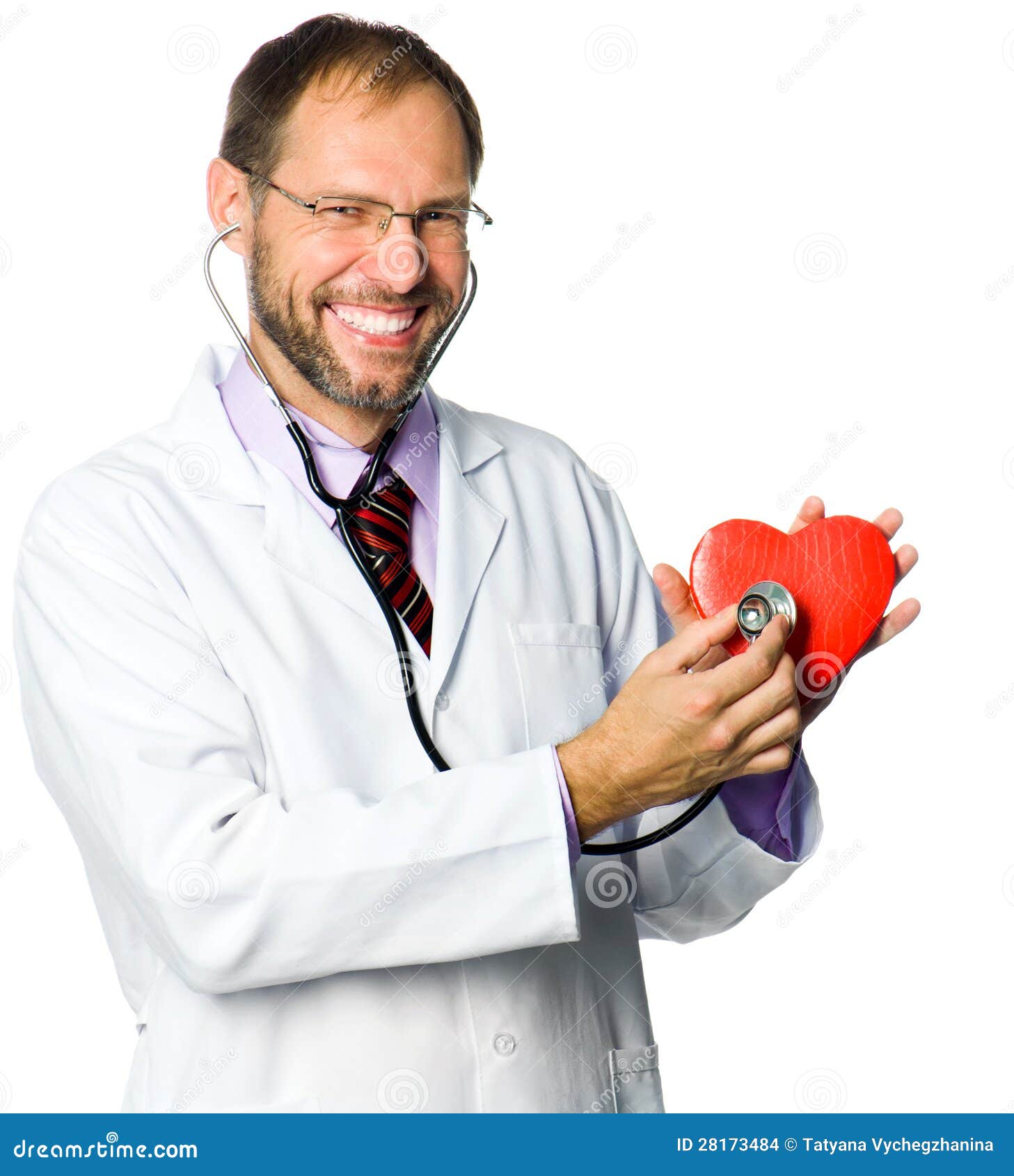 Medical Doctor Holding Red Heart Stock Photo Image Of Love Doctor