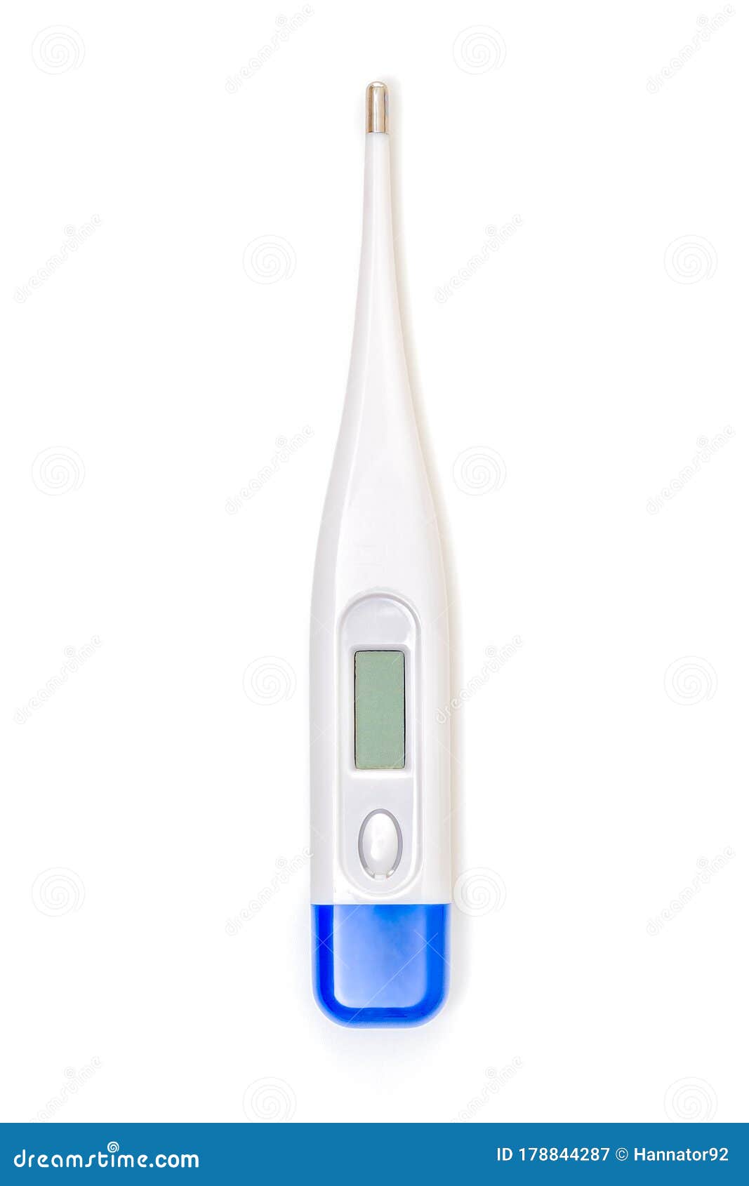 Medical Electronic Thermometer Close Up Stock Image Image of degree
