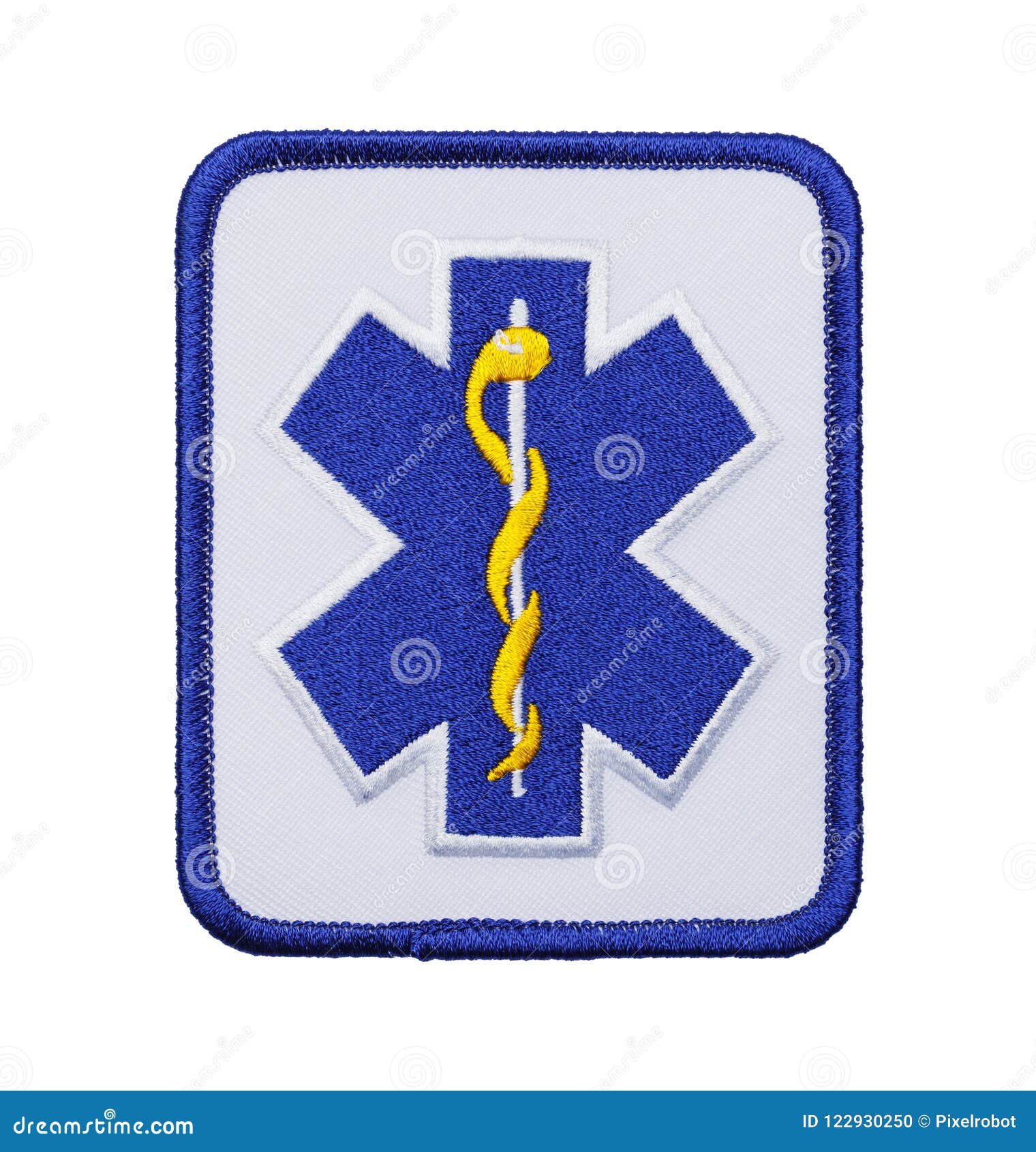 Medical EMT Patch stock photo. Image of paramedic, embroidery