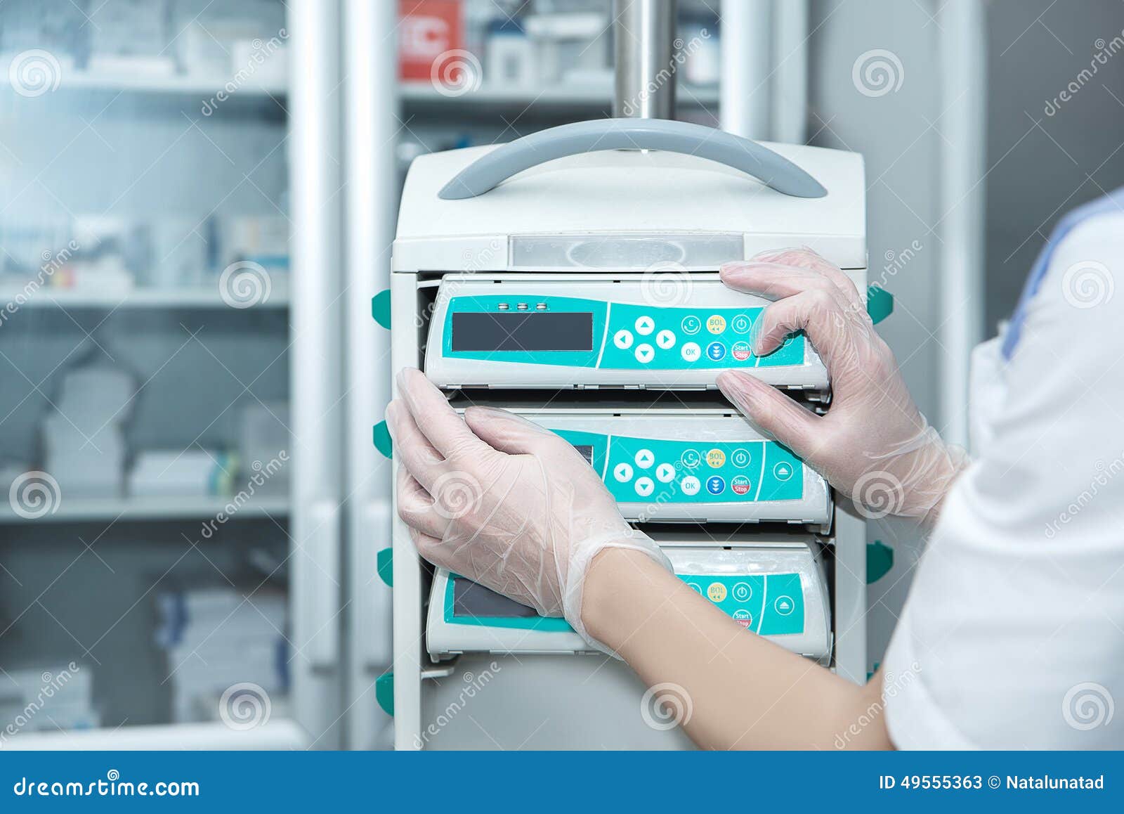 Medical Equipment in Hospital Stock Image Image of doctor, clinic
