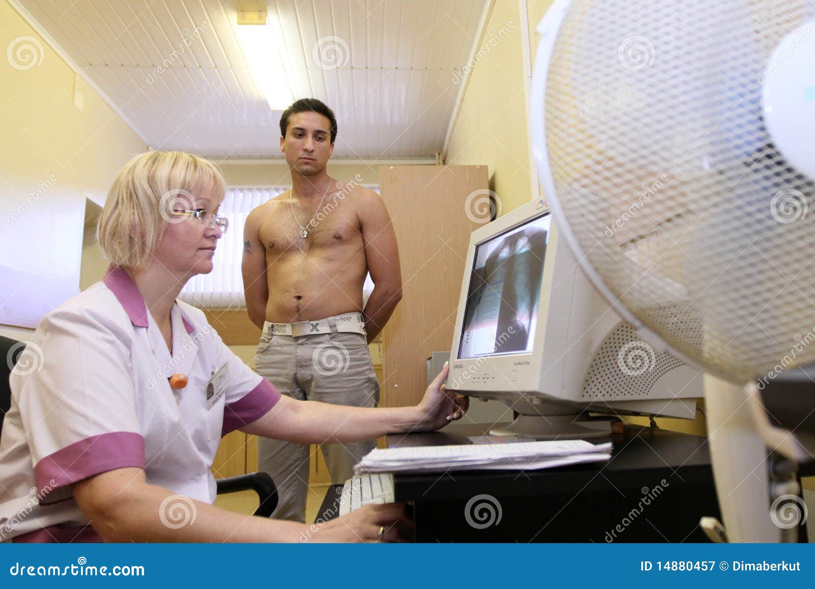 Medical Examination At The Recruitment Center Editorial Photo 14880377