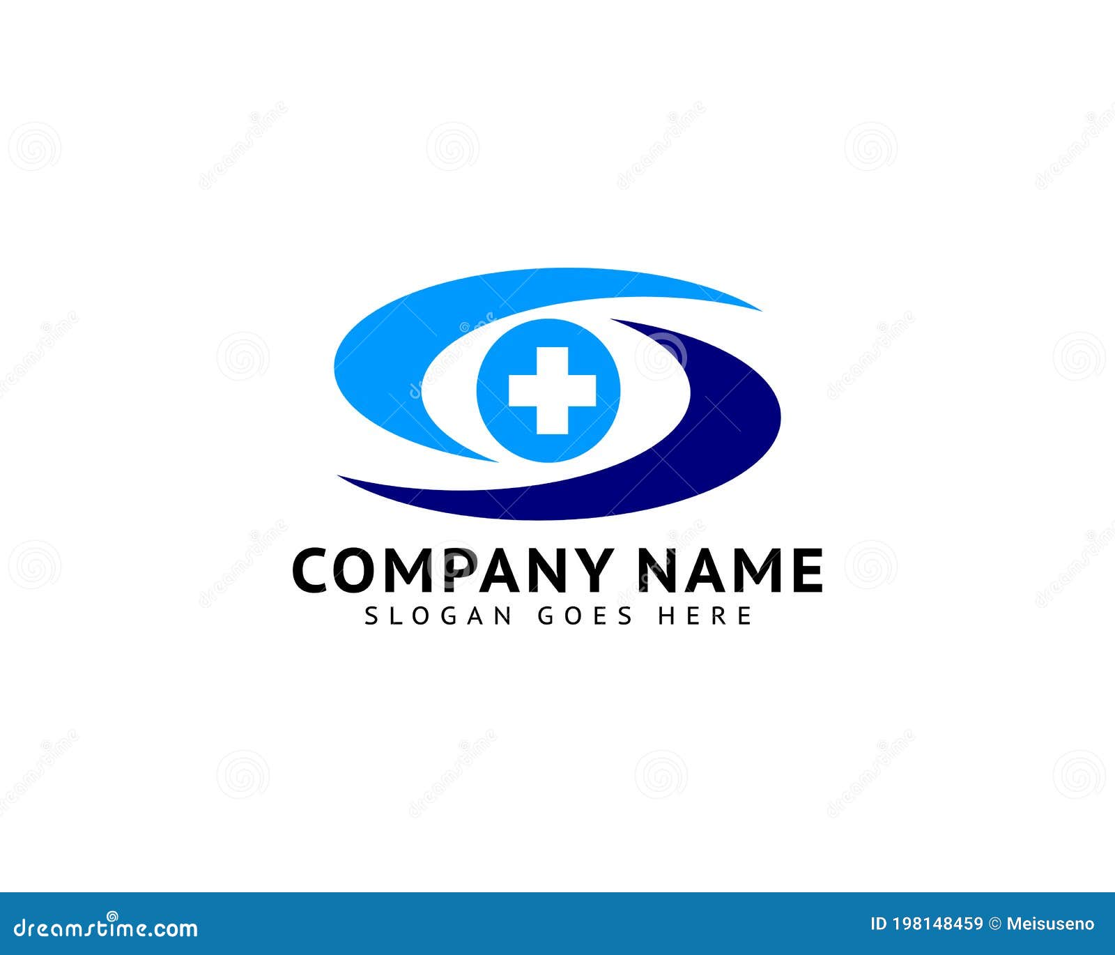 Medical Eye Logo Template Design Vector Stock Vector Illustration of