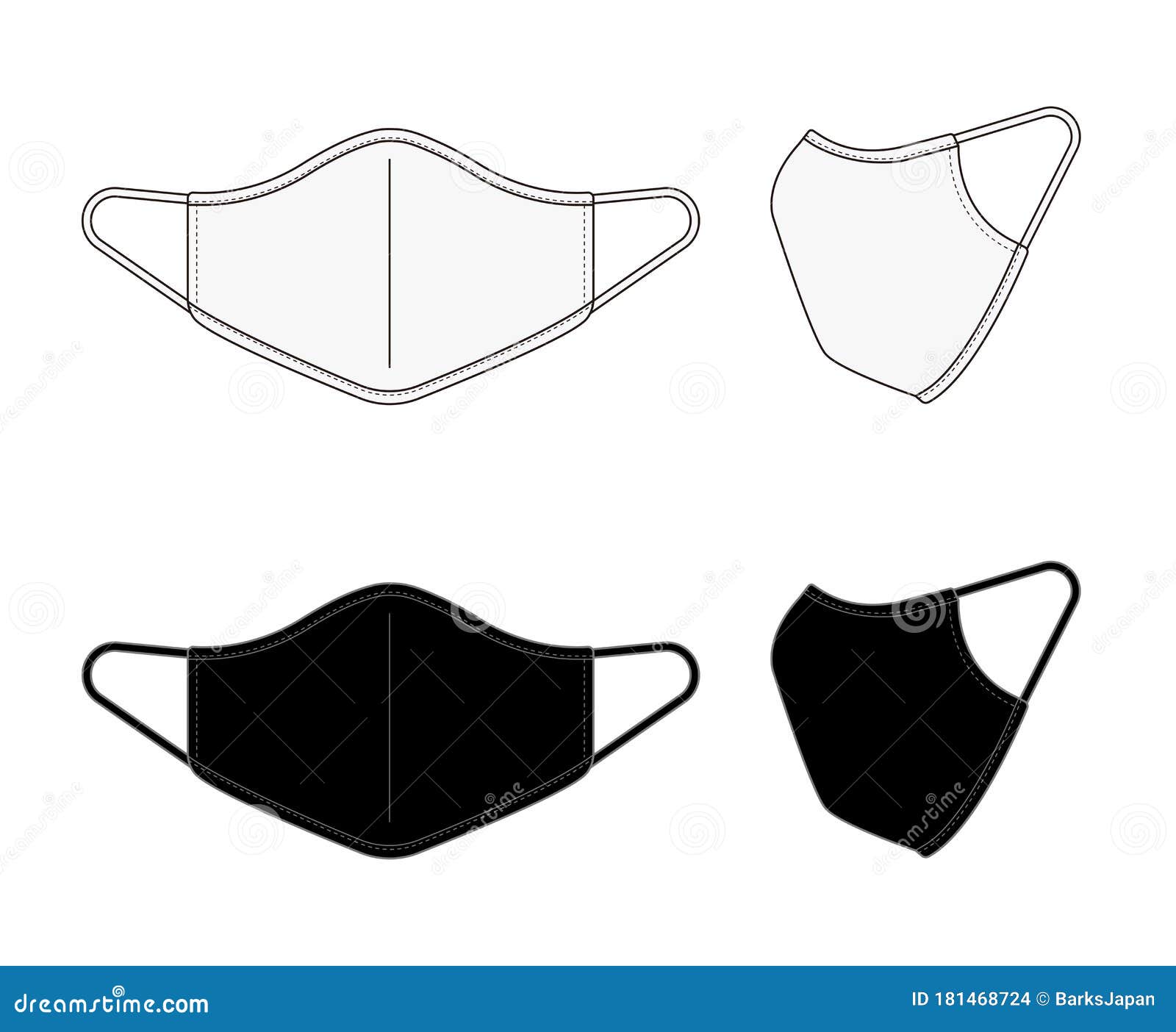 Medical Face Mask Templates Free Printables