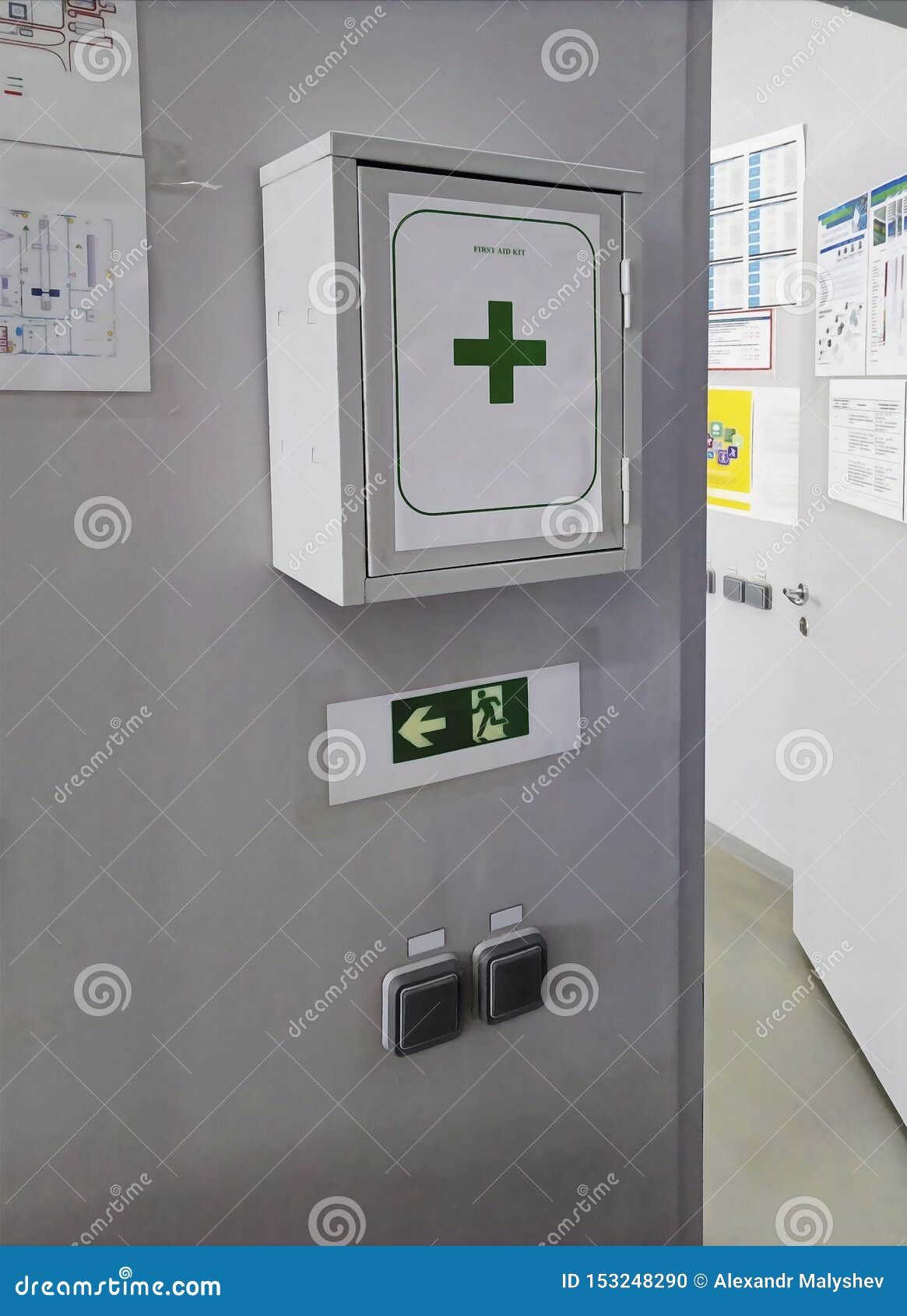 first aid wall box