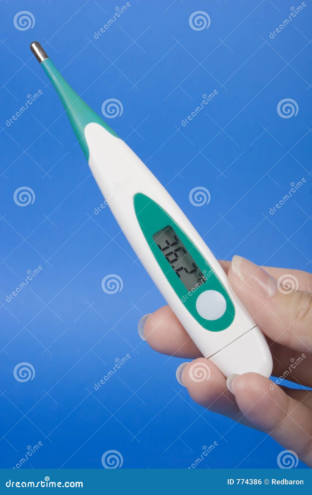 Medical a Hand Holding a Clinical Thermometer Stock Photo Image of sick, fever 774386