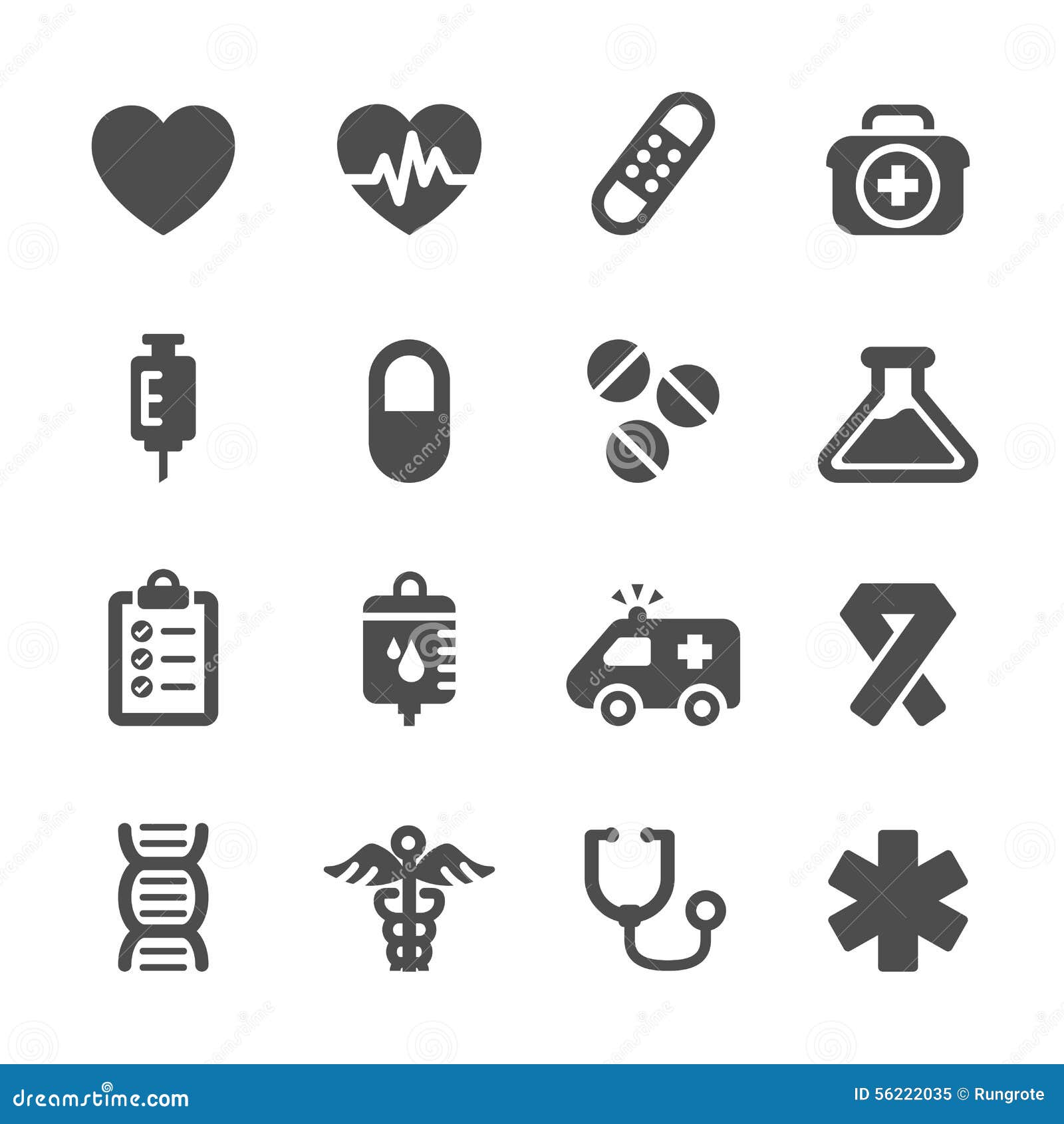 medical icon set,  eps10