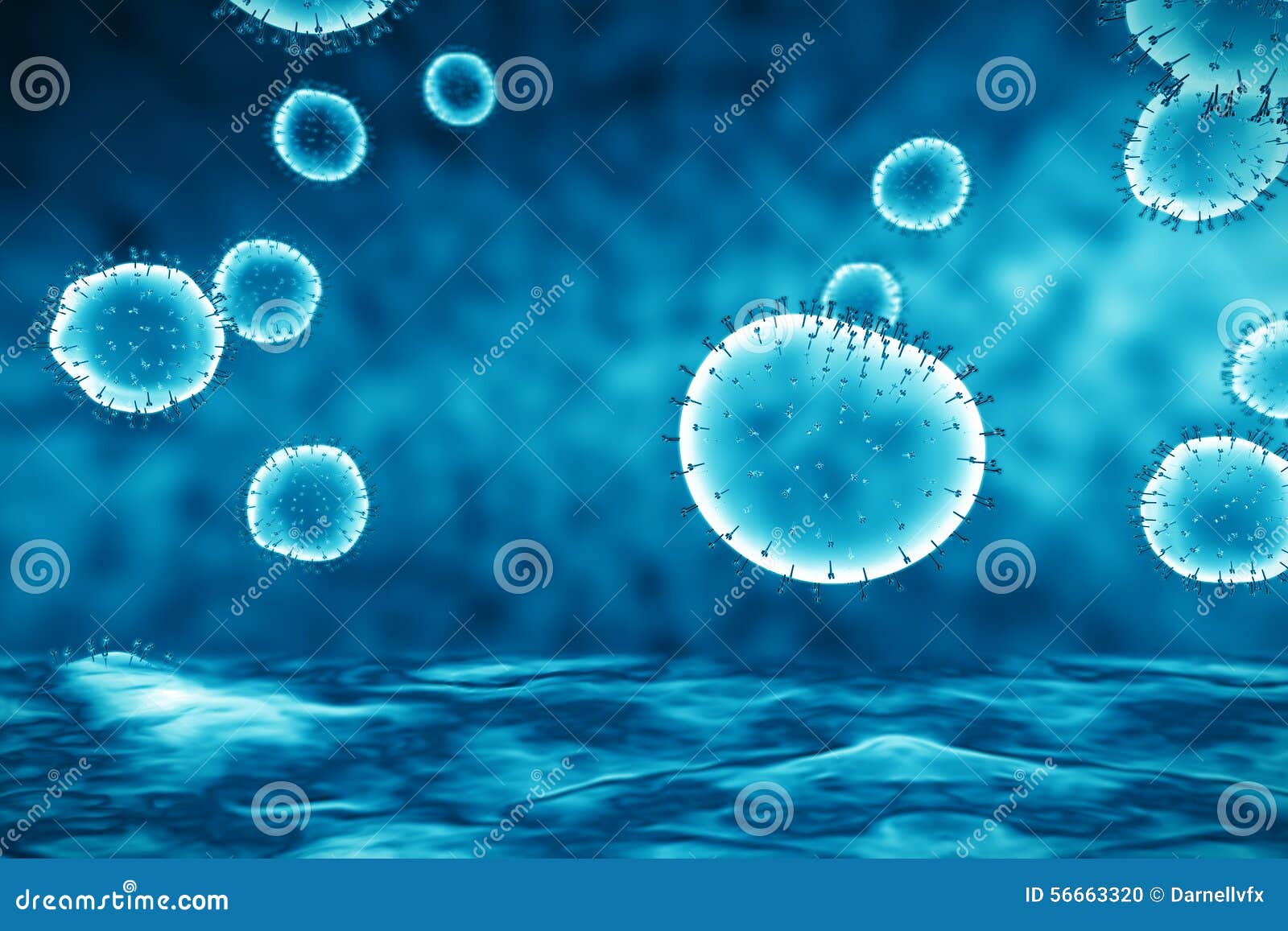 Medical Illustration Of The Bacteria Stock Illustration - Illustration