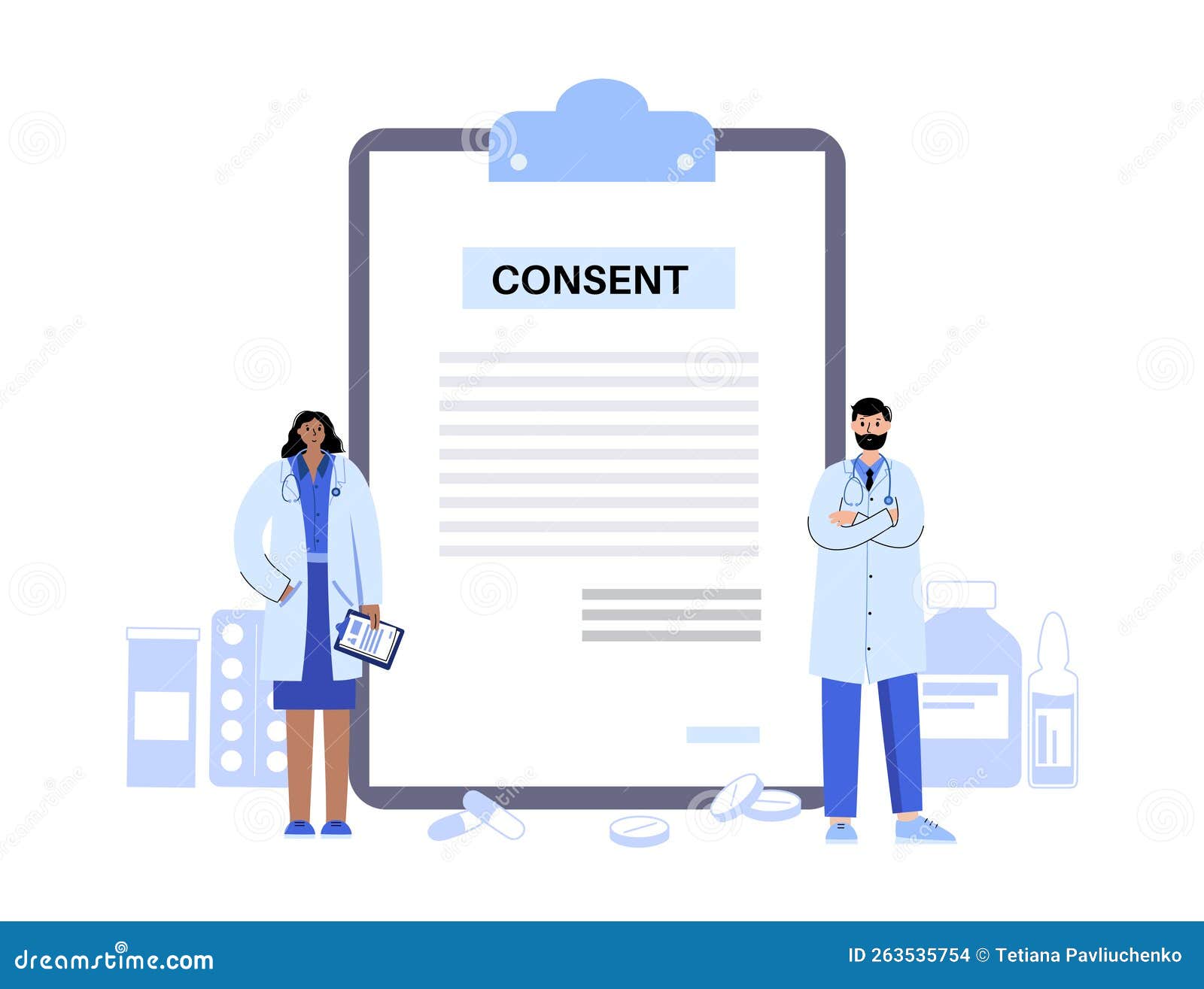 Consent Form Document Stock Vector Illustration Of Legal 263535754 consent-form-document-stock-vector-illustration-of-legal-263535754