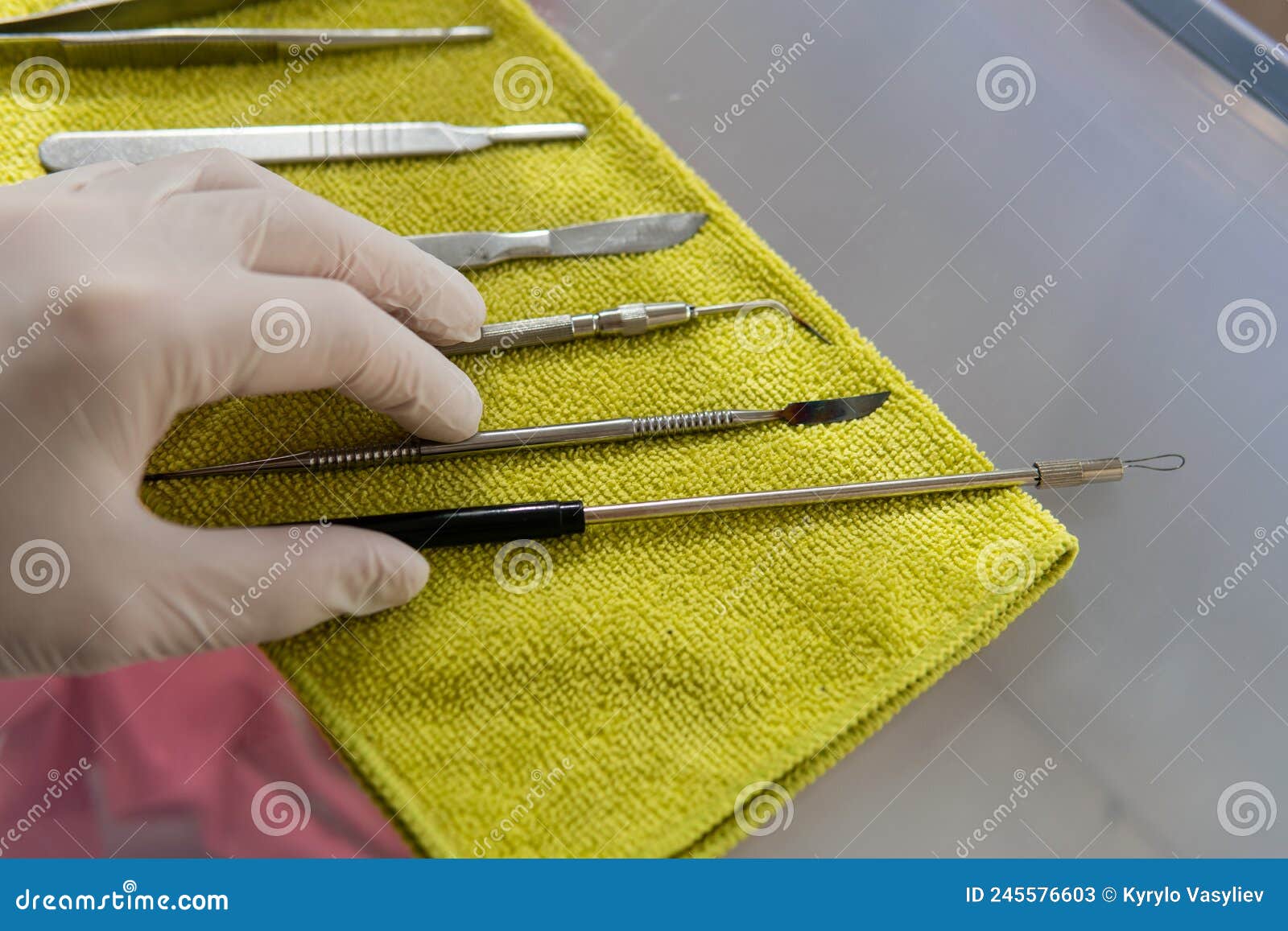 Medical Instrument for Research. Dental Tool Stock Image Image of