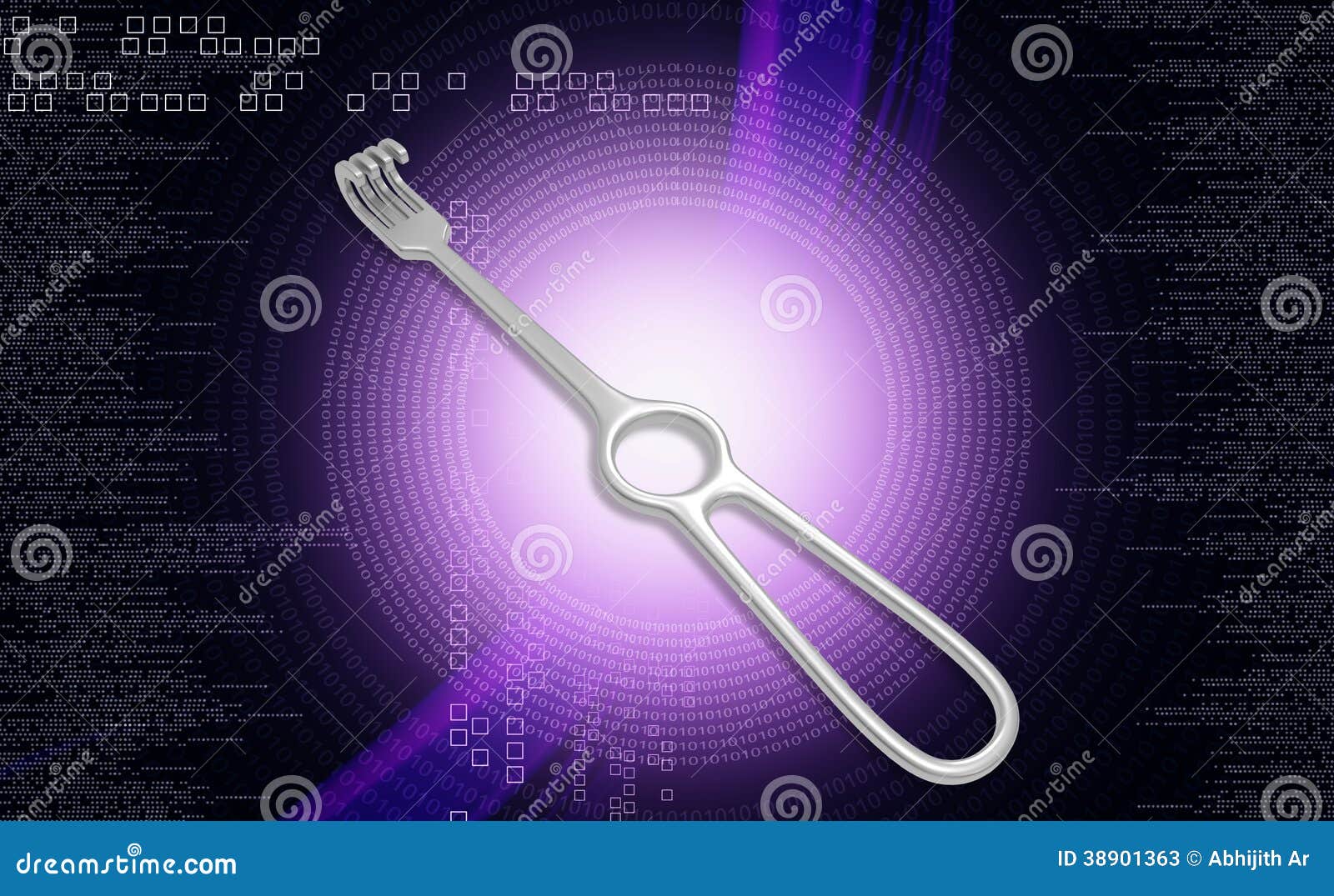 Medical Instrument Retractor Stock Illustration Illustration of steel, machine 38901363