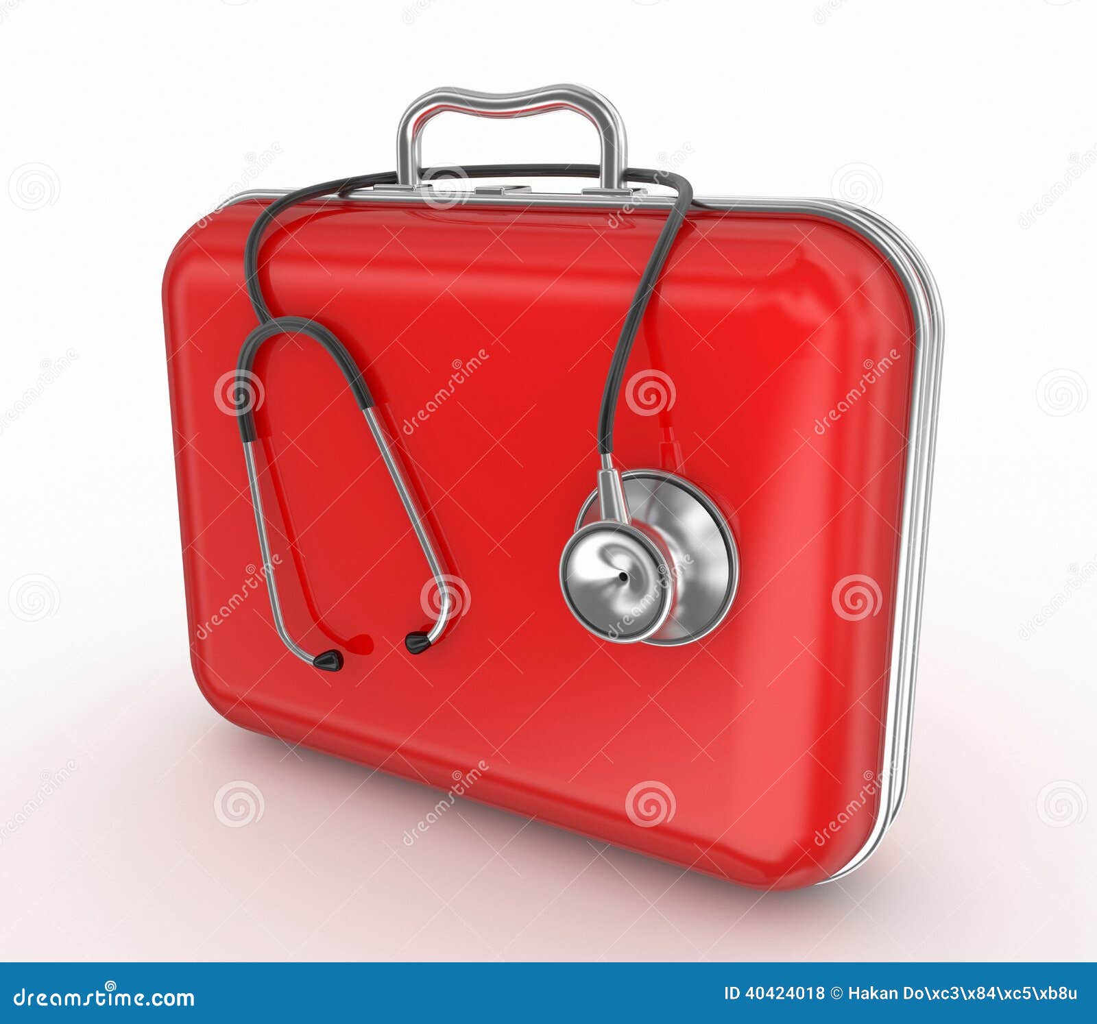Medical kit stock illustration. Illustration of isolated 40424018